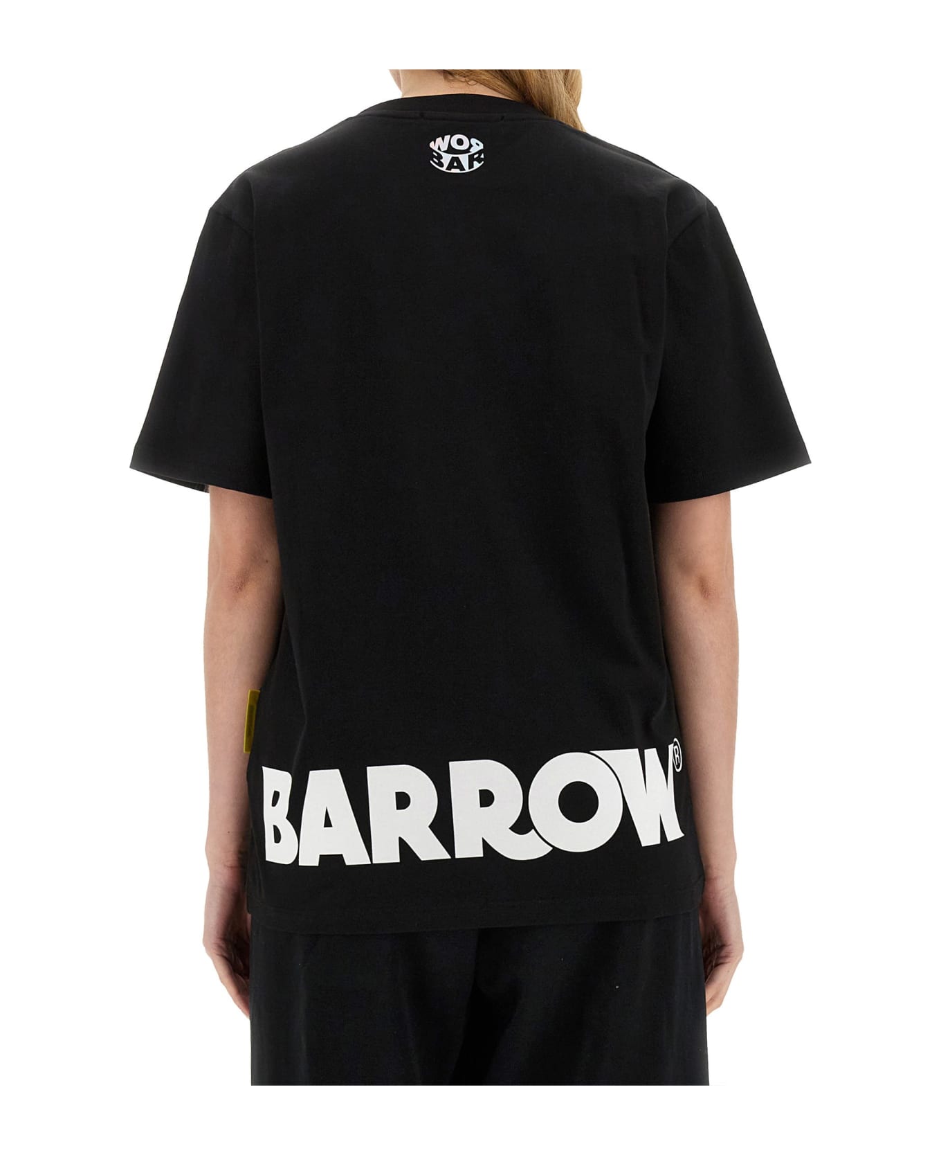 Barrow T-shirt With Logo - Nero/black