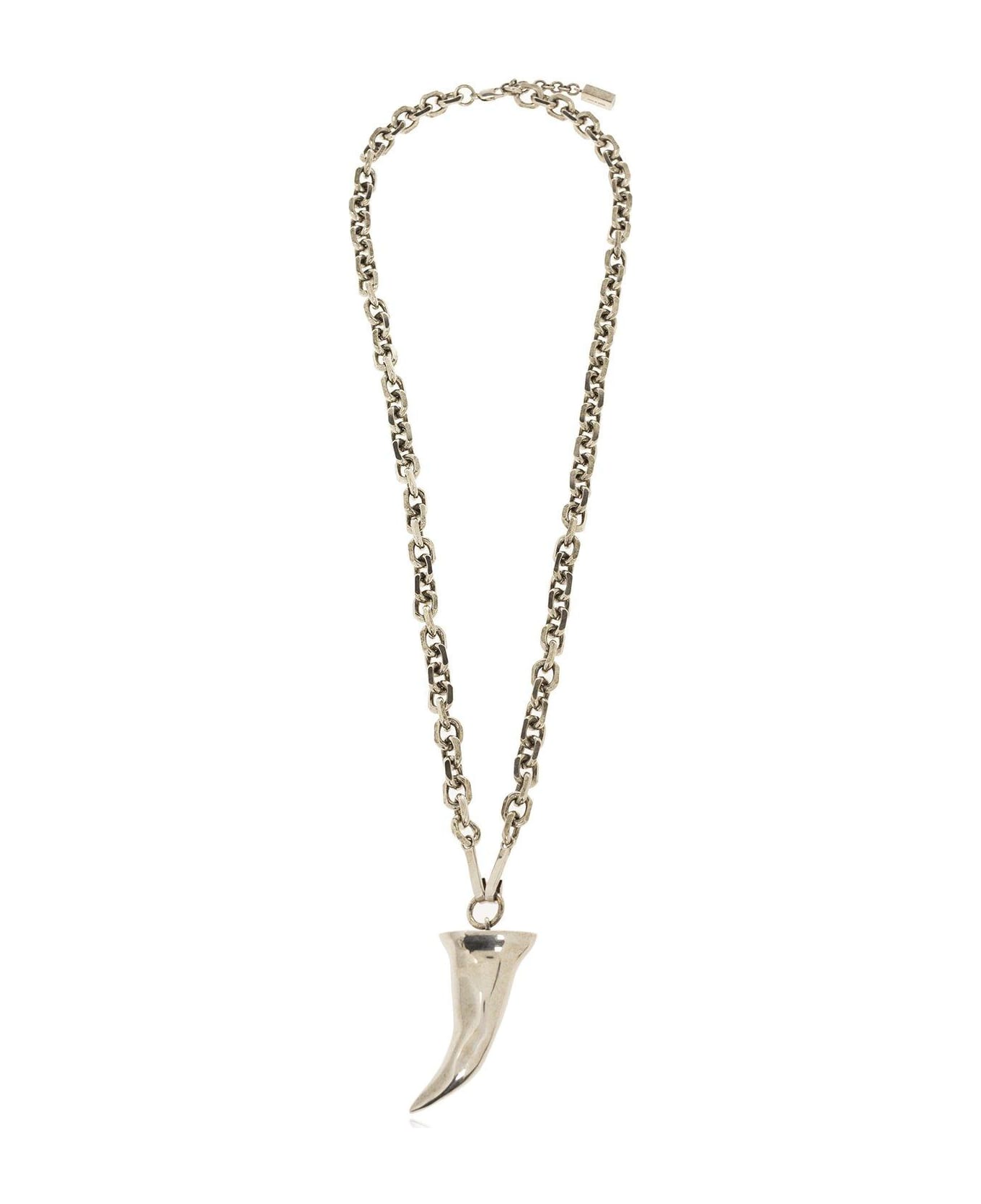 Givenchy Horn Necklace - ARGENTO ネックレス