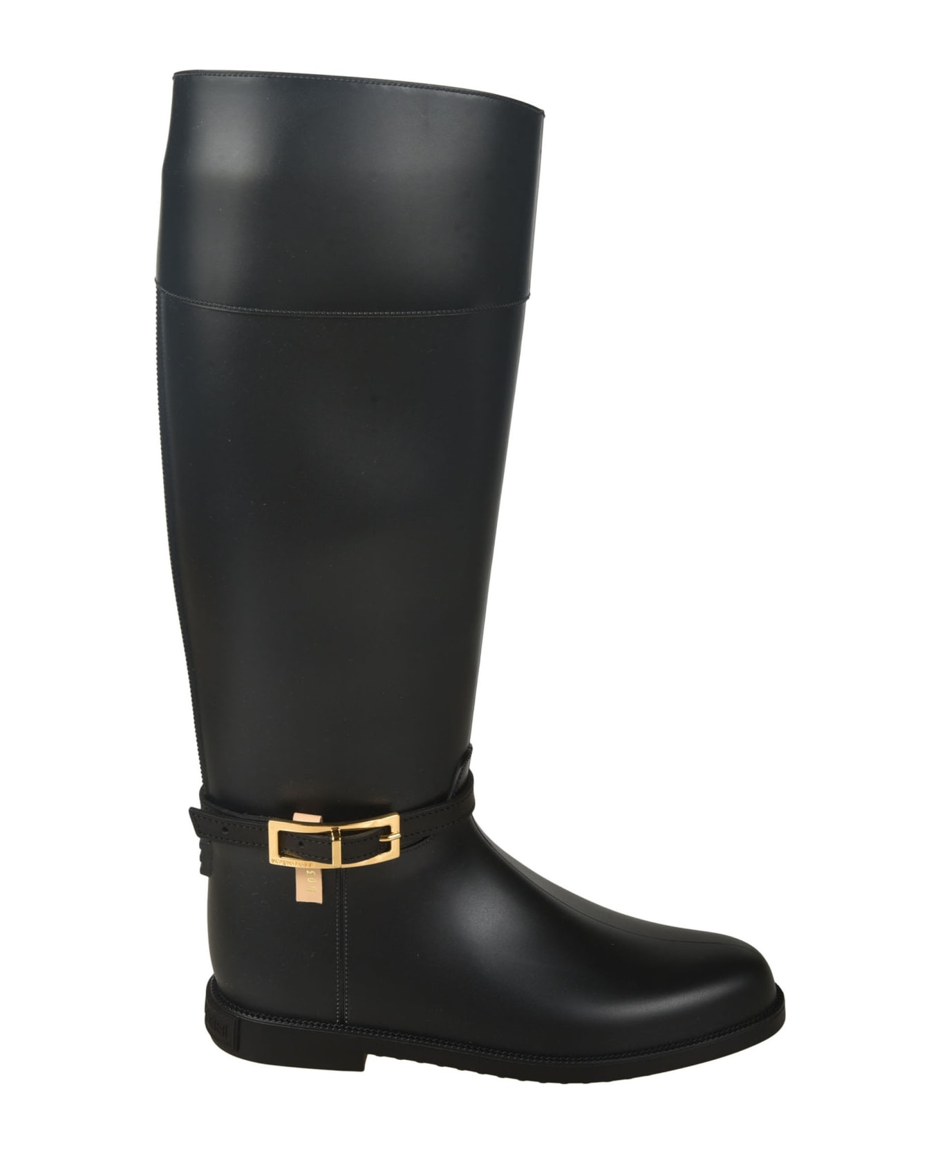 Sergio Rossi Ankle Buckle Boots - Black
