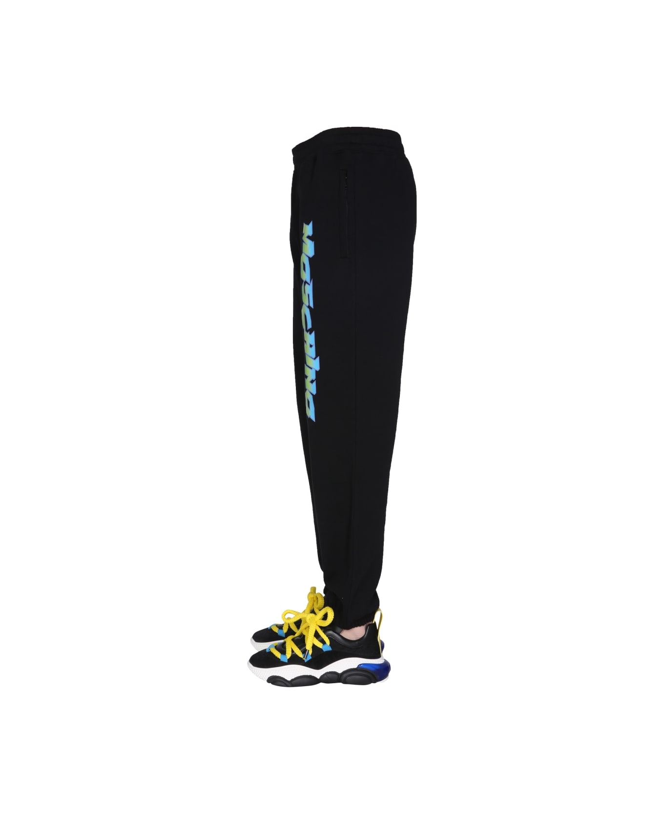 Moschino "surf" Jogging Pants - BLACK ラウンジウェア