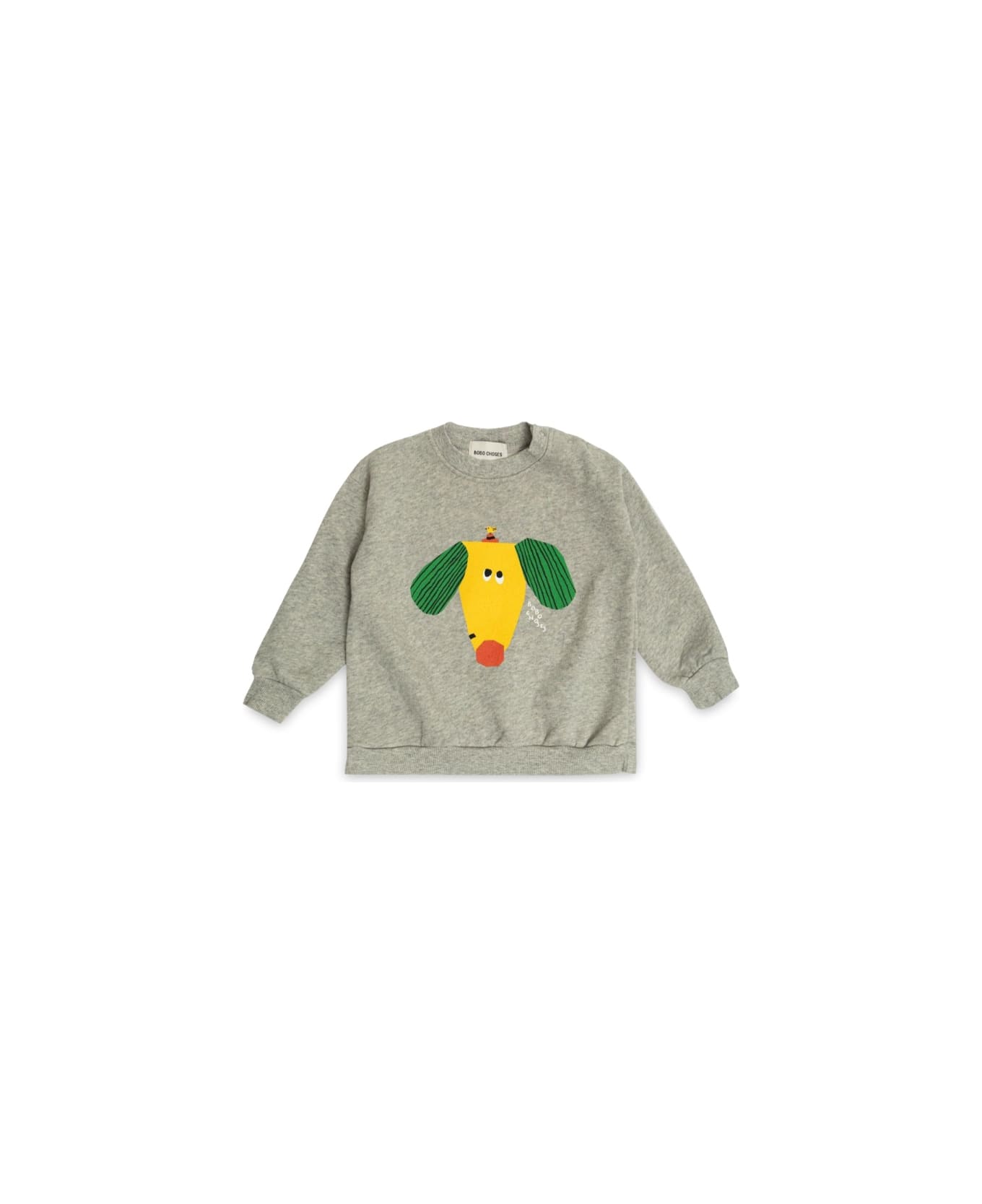 Bobo Choses "happy Dog" Sweatshirt - GREY