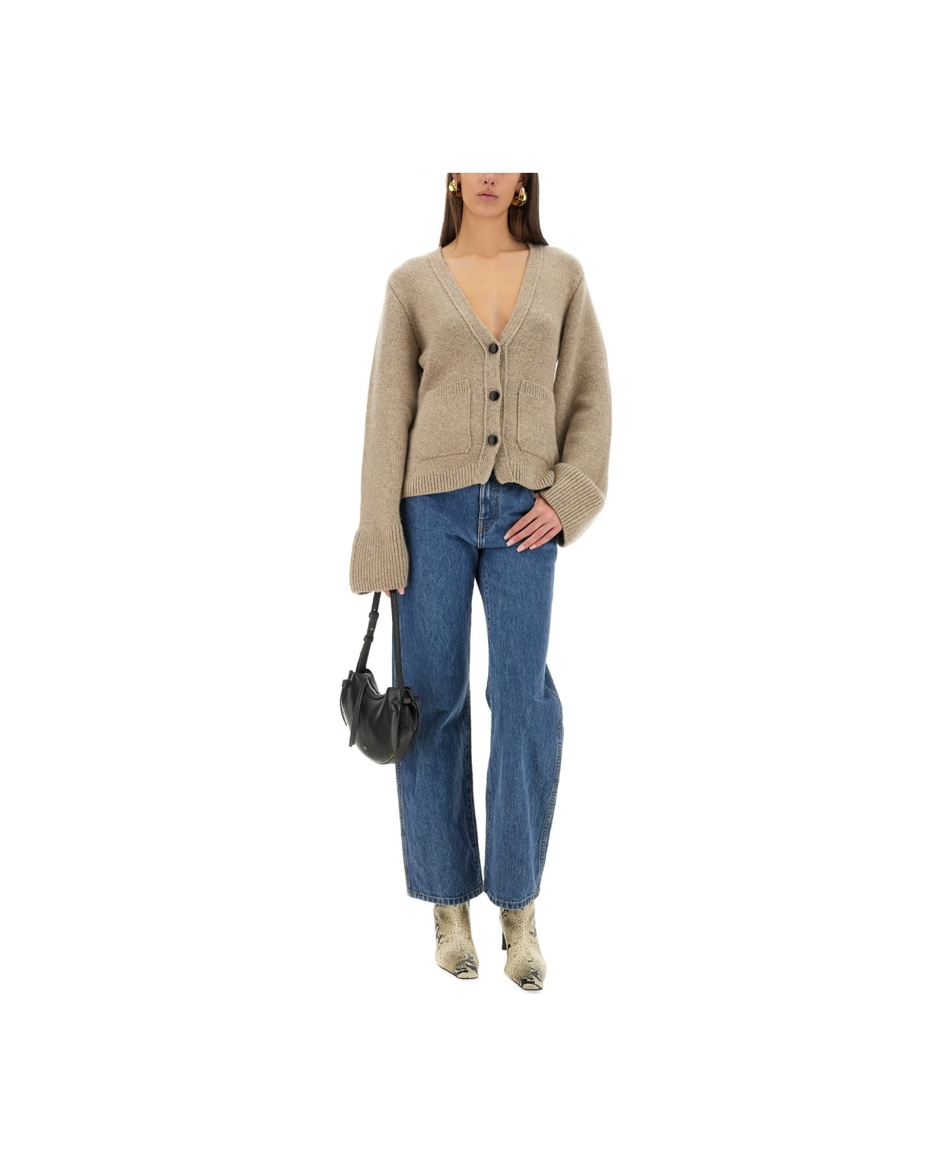 Khaite "scarlet" Cardigan - BEIGE