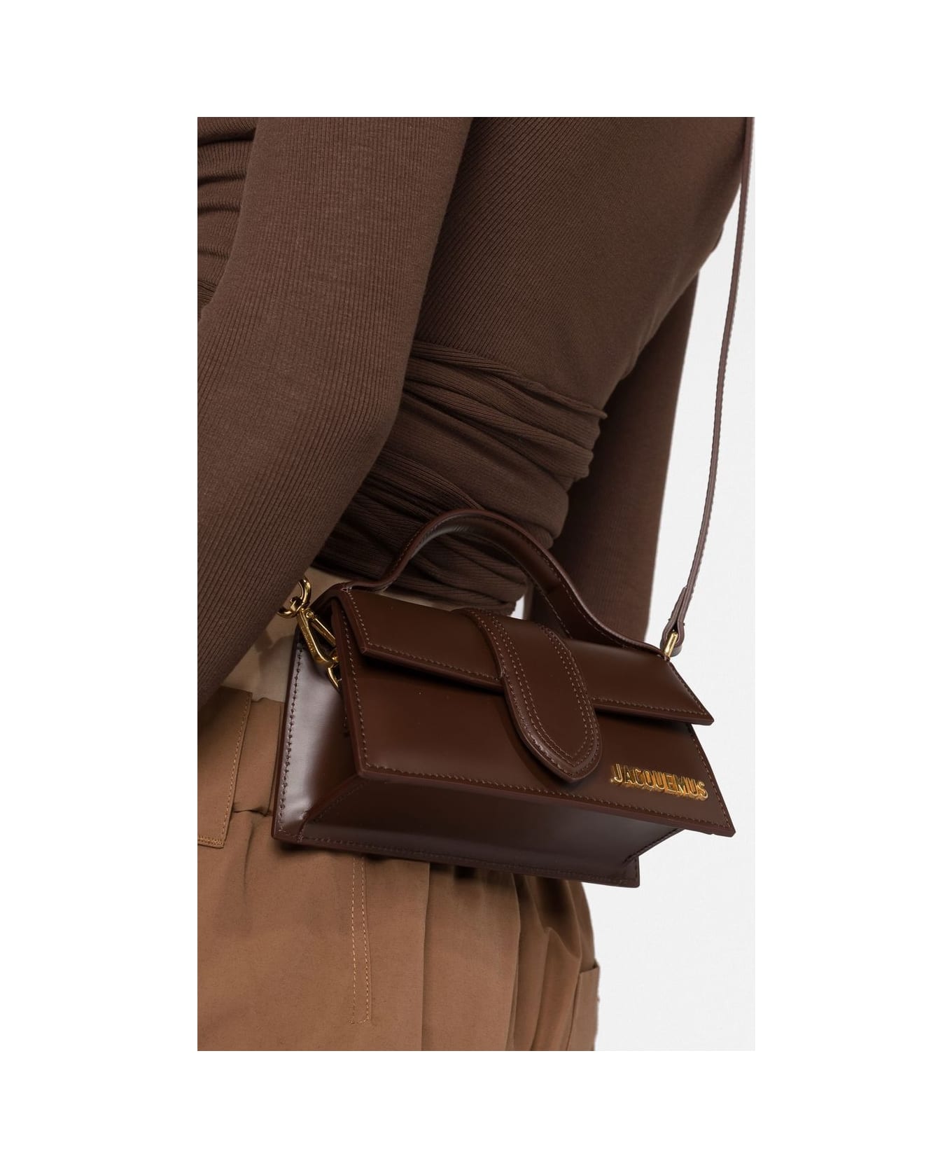 Jacquemus Le Bambino Leather Handbag - Brown