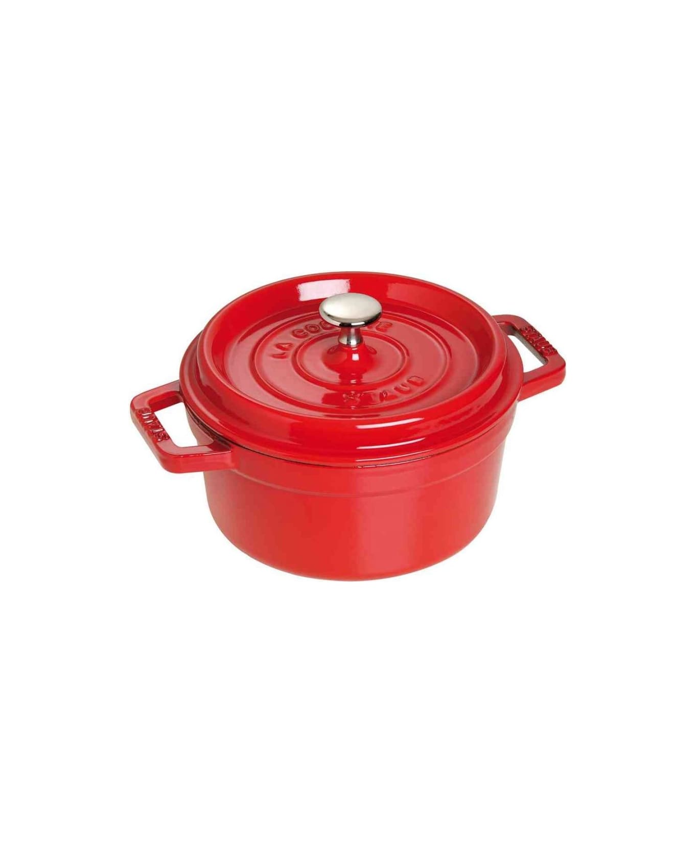 Staub Cocotte In Ghisa 20 Cm - Rosso