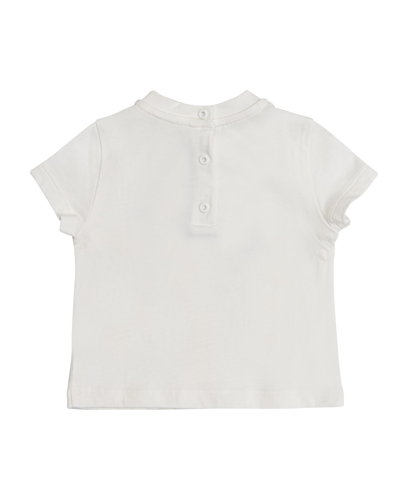 Etro T-shirt With Pegasus Motif - Cream Tシャツ＆ポロシャツ