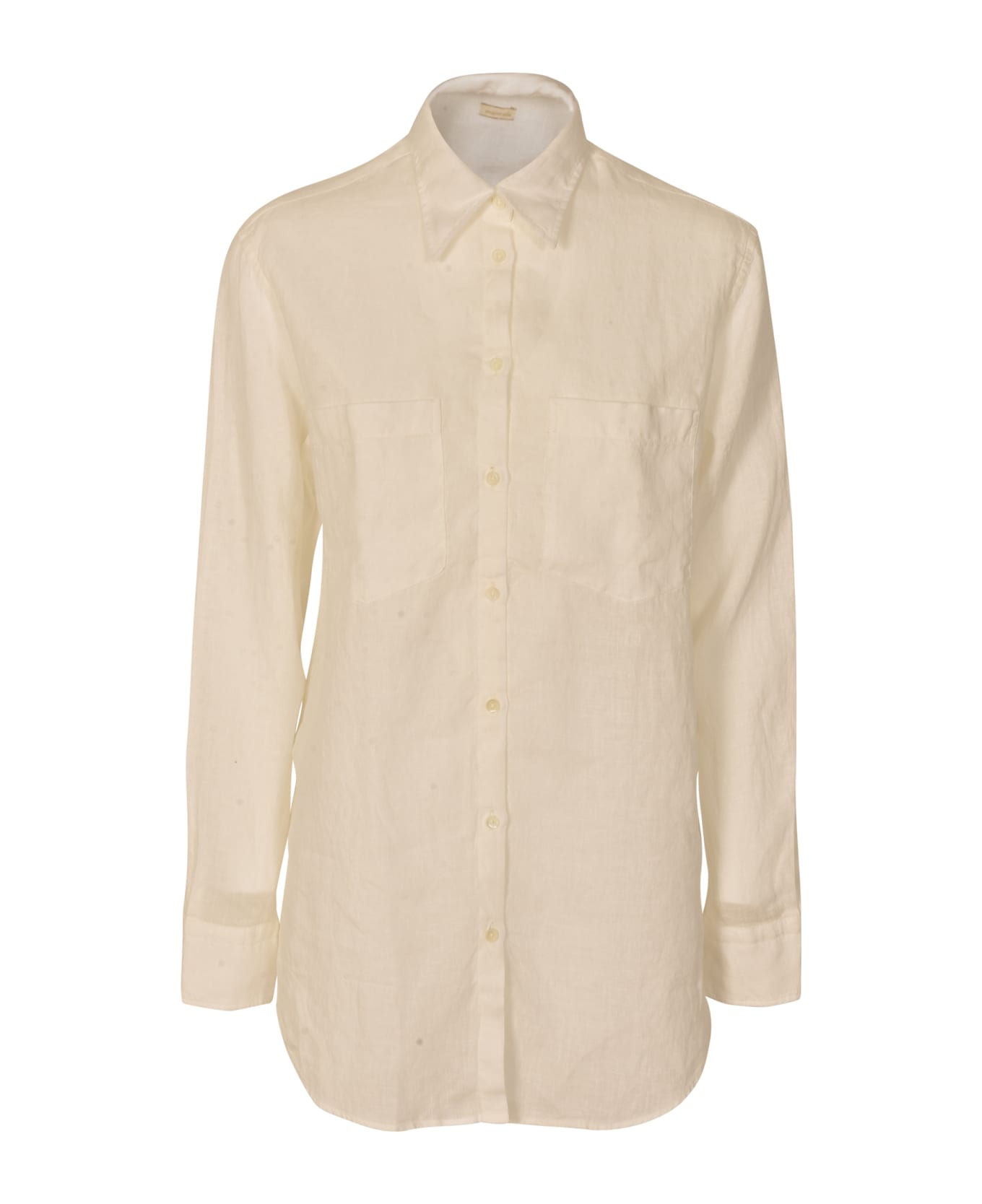 Massimo Alba Pocket Detail Shirt - White