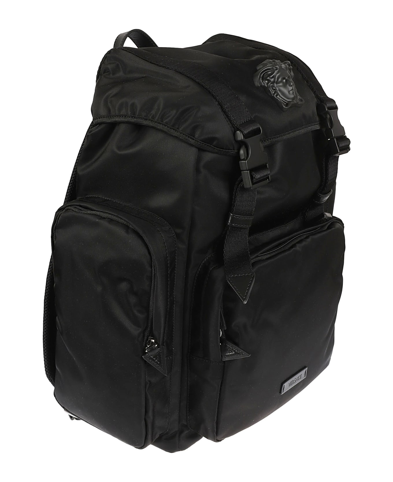 Versace Medusa Logo Backpack - Black