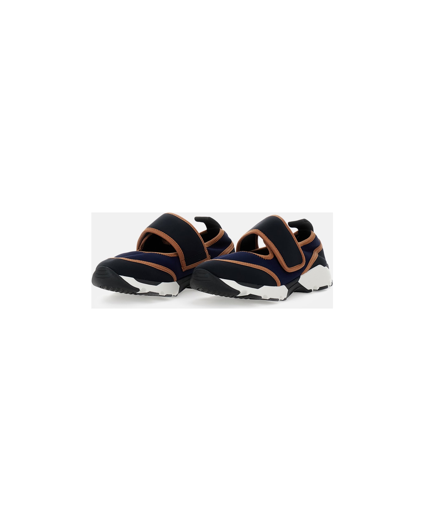 Marni Mary Jane Running Sneakers - Blue