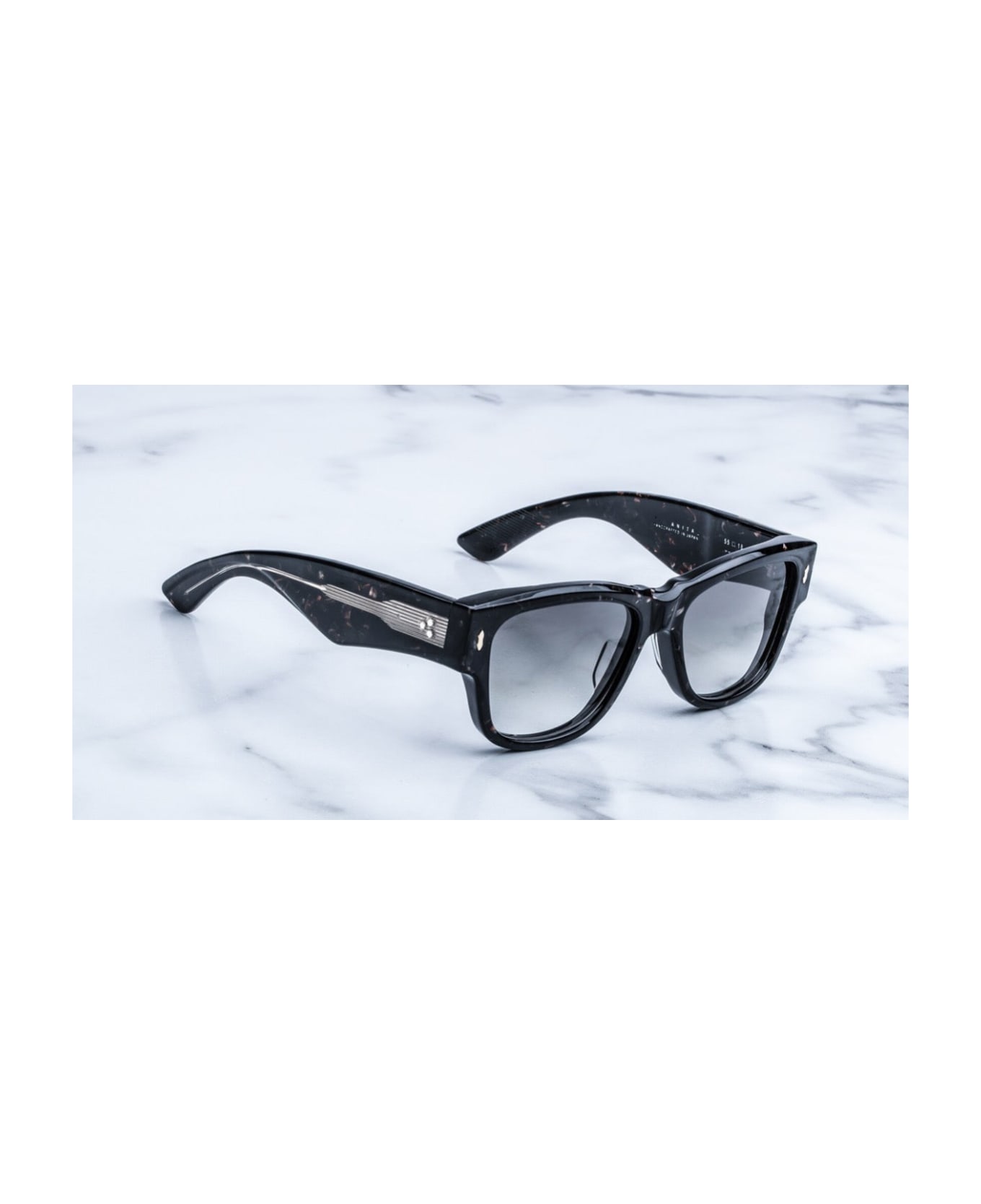Jacques Marie Mage Anita - Granite Sunglasses - marble black