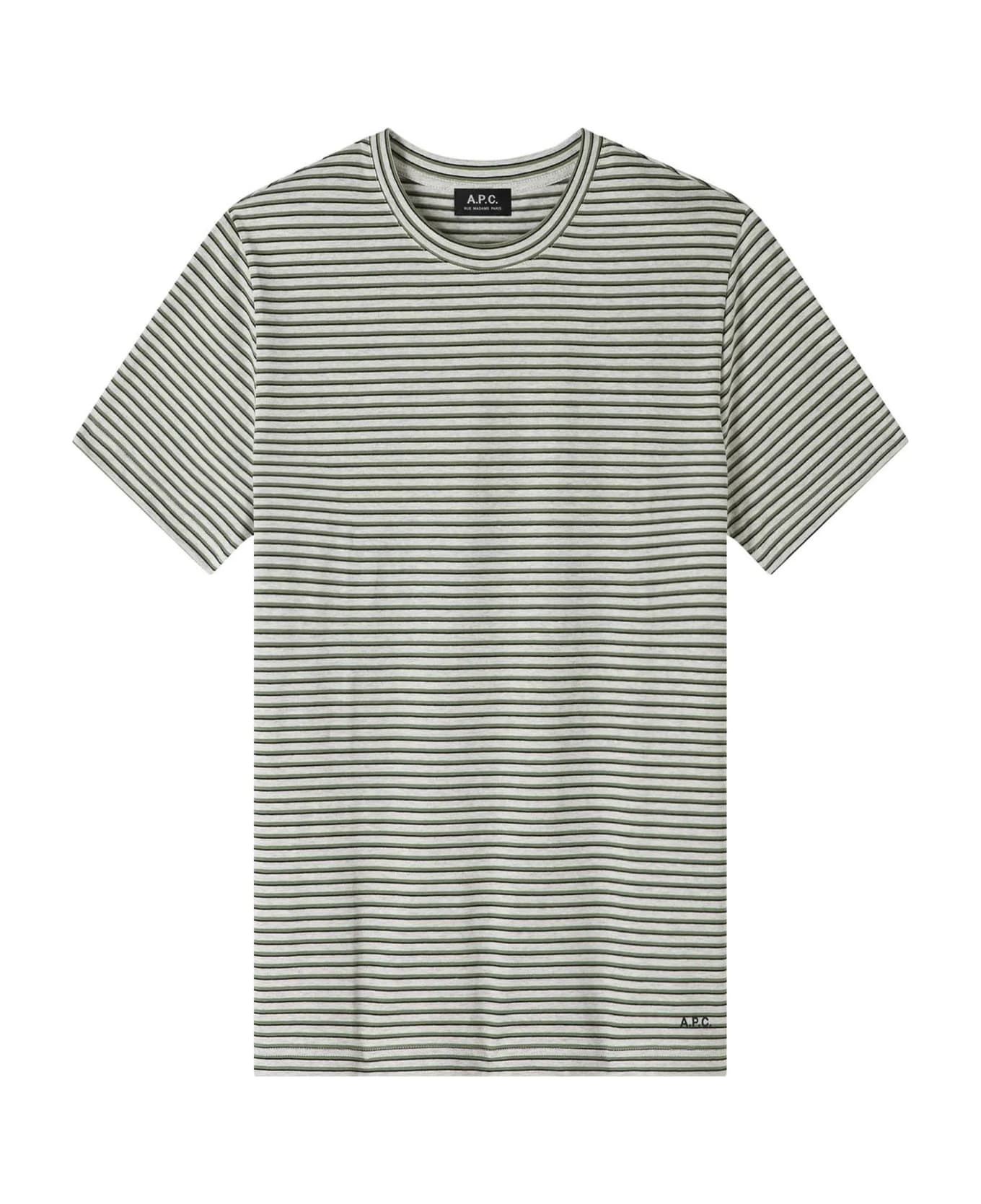 A.P.C. T-shirts And Polos Green - Green