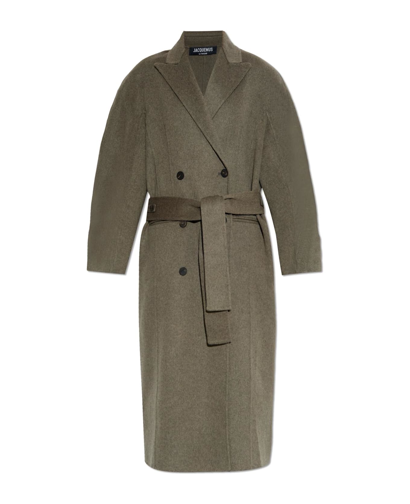 Jacquemus Wool Coat 
d
homme Curvio
 - GREY