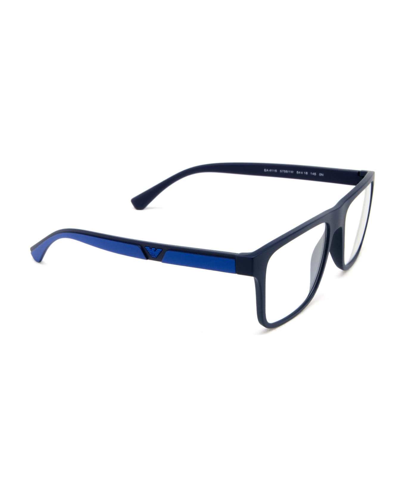 Emporio Armani Ea4115 Matte Dark Blue Glasses - Matte Dark Blue