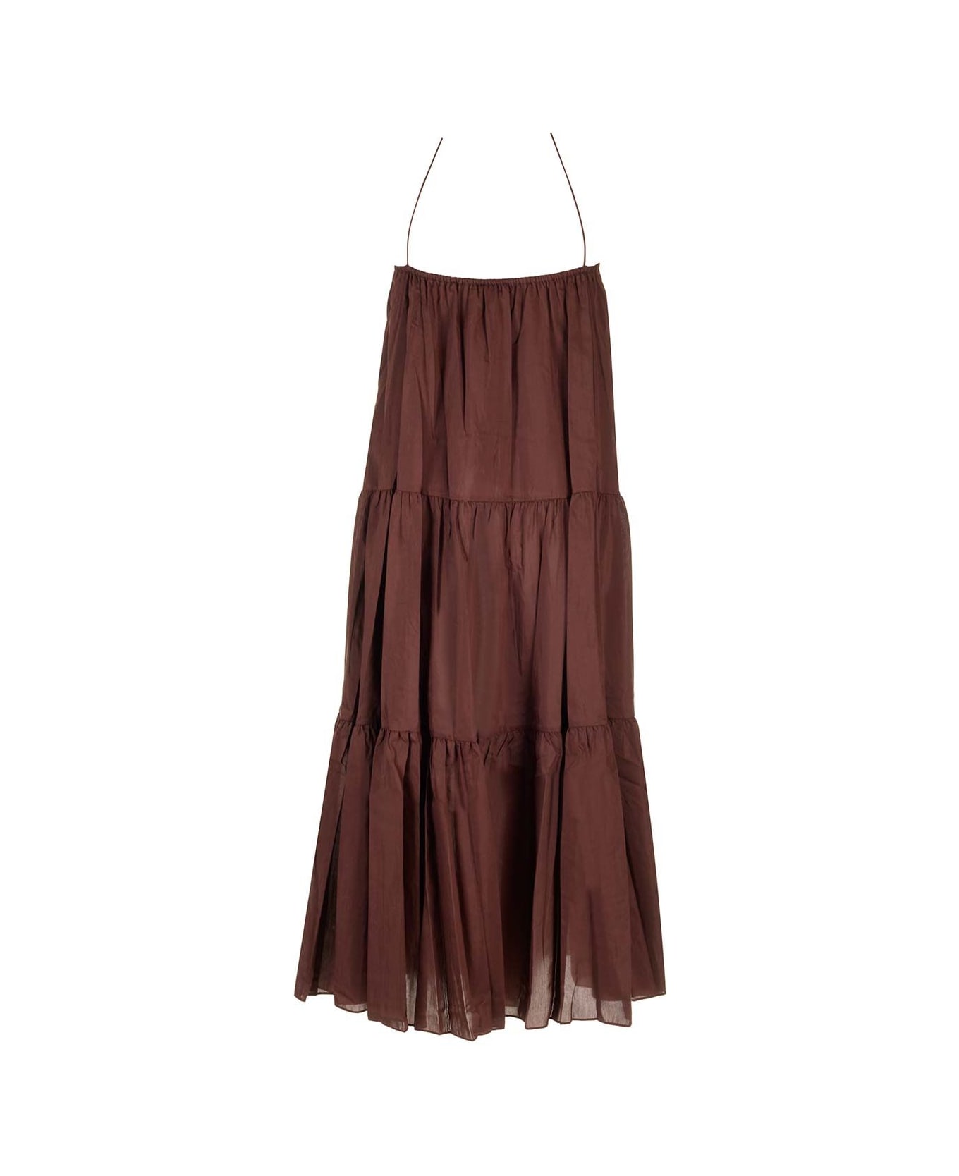 MATTEAU Voluminous Sundress - Bordeaux