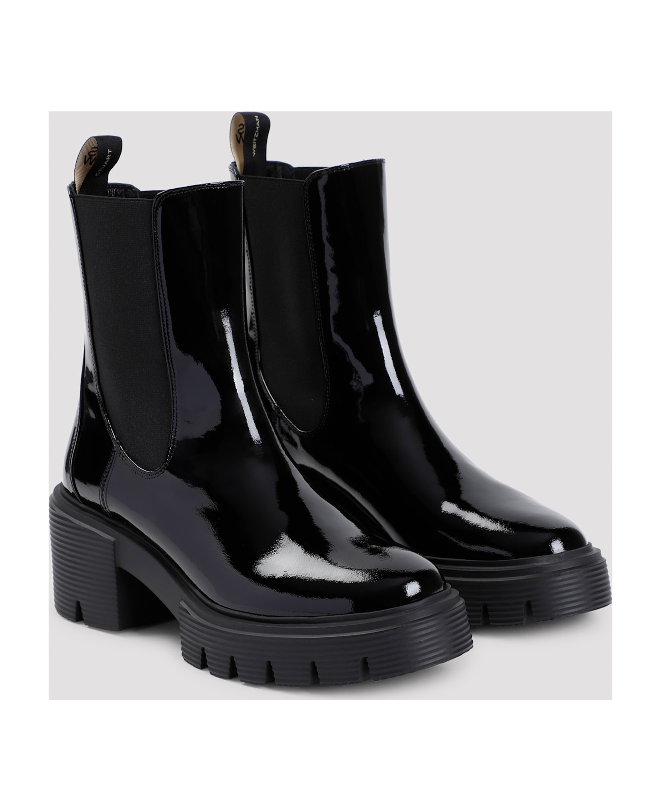 Stuart Weitzman Soho Chelsea Boots - Blk Black