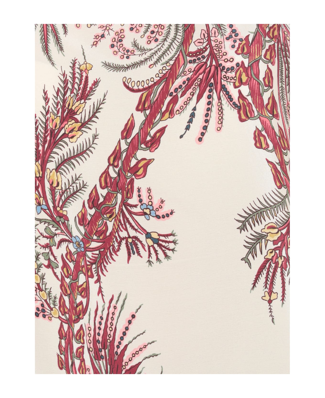 Etro Silk Poncho Top - MULTICOLOUR