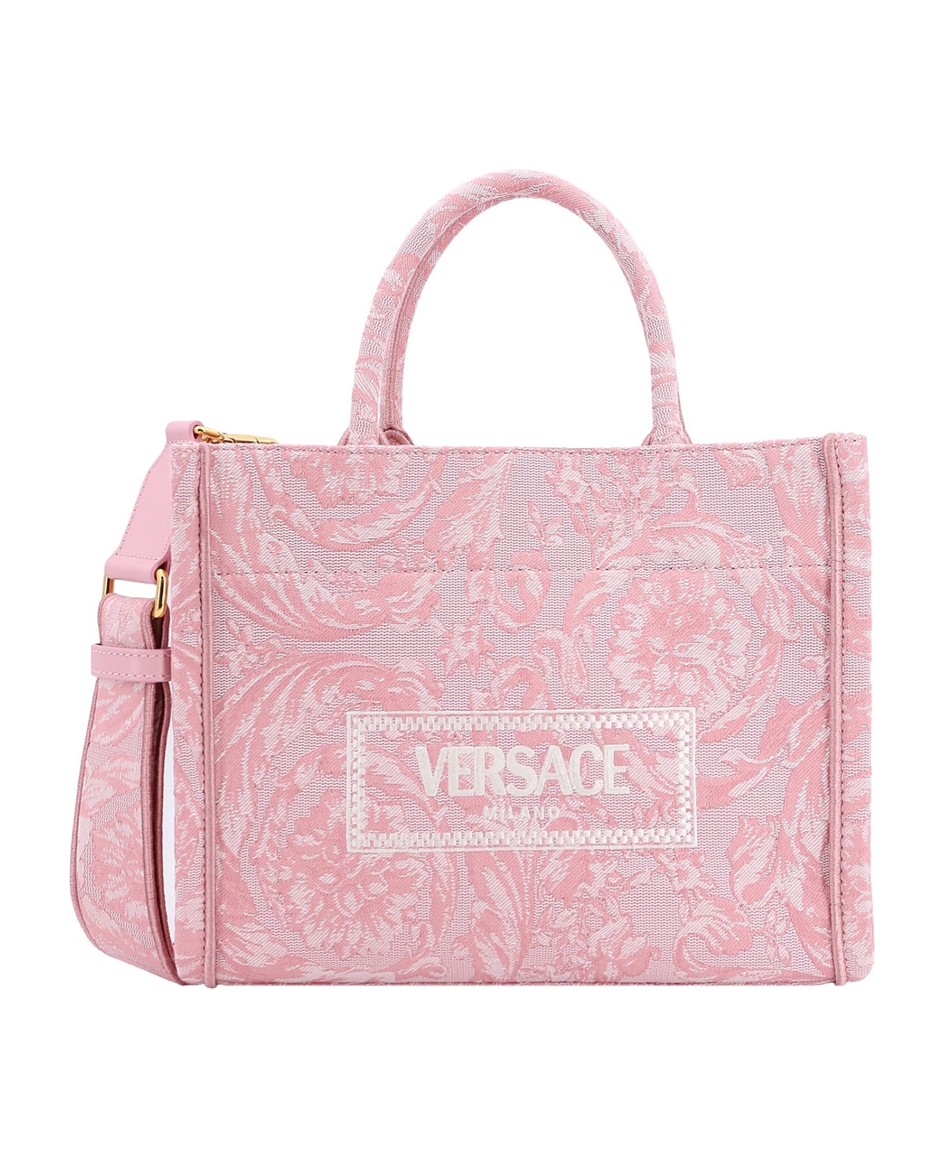 Versace Athena Barocco Handbag - PINK