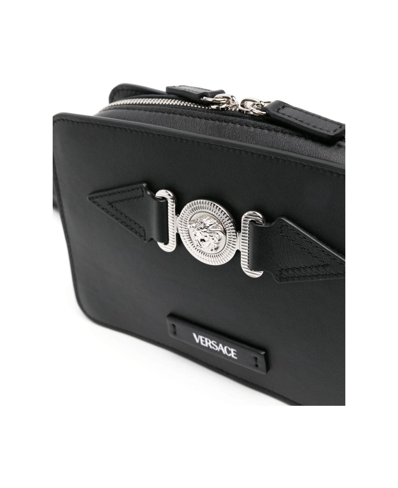 Versace Camera Bag Calf - P Black Palladium