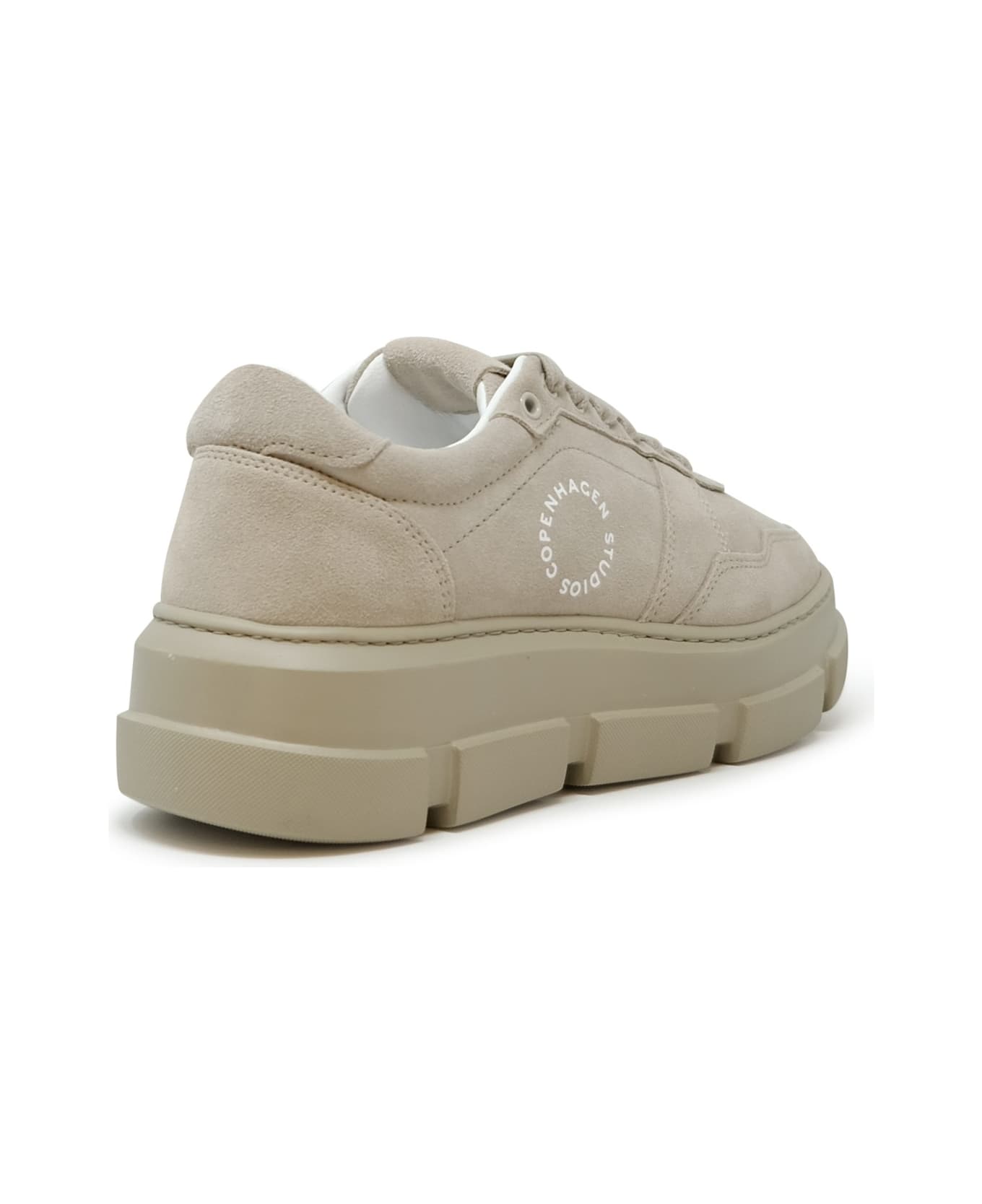Copenhagen Suede Sneakers - LIGHT STONE
