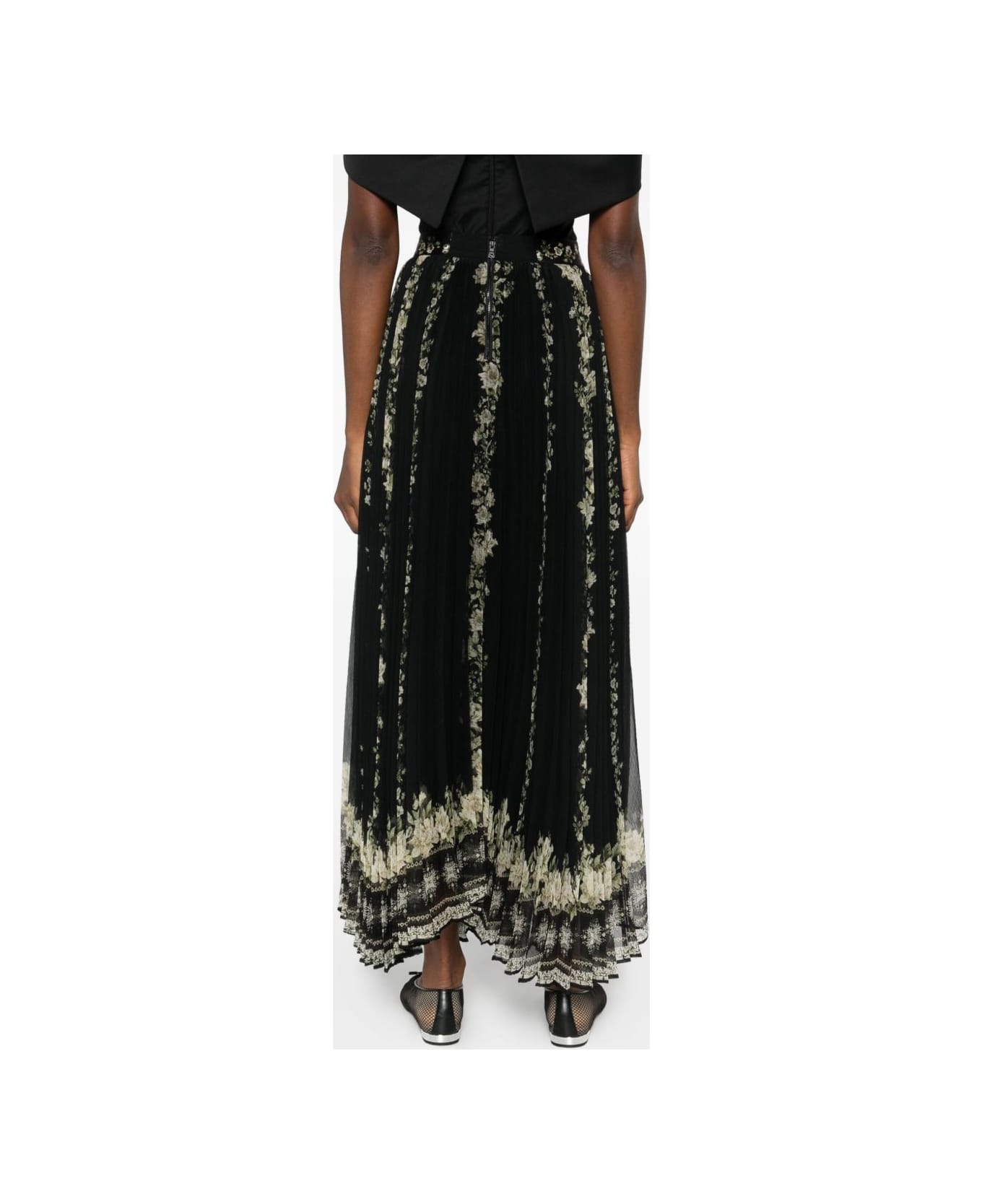 Alice + Olivia Long Skirt - Black