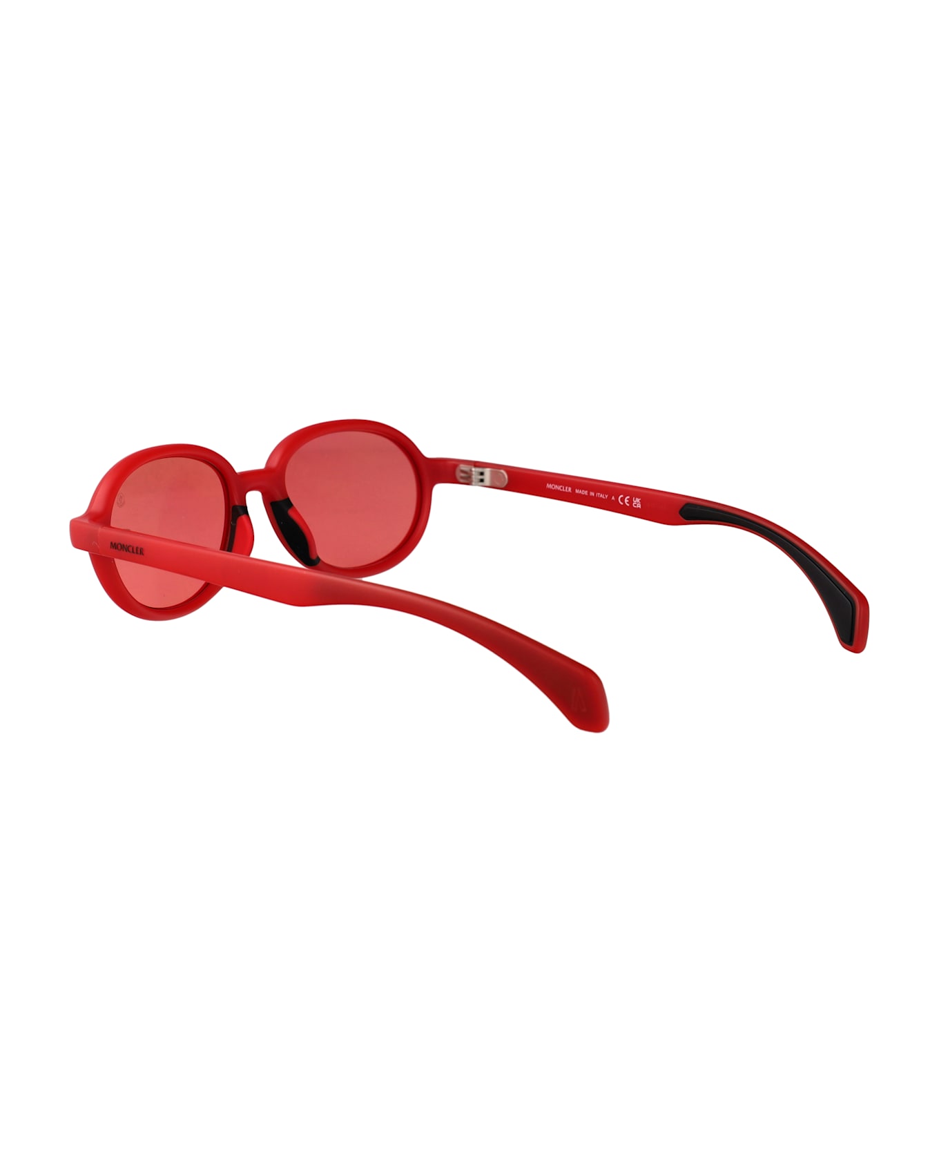 Moncler Eyewear Caprice Sunglasses - MATTE MILKY RED