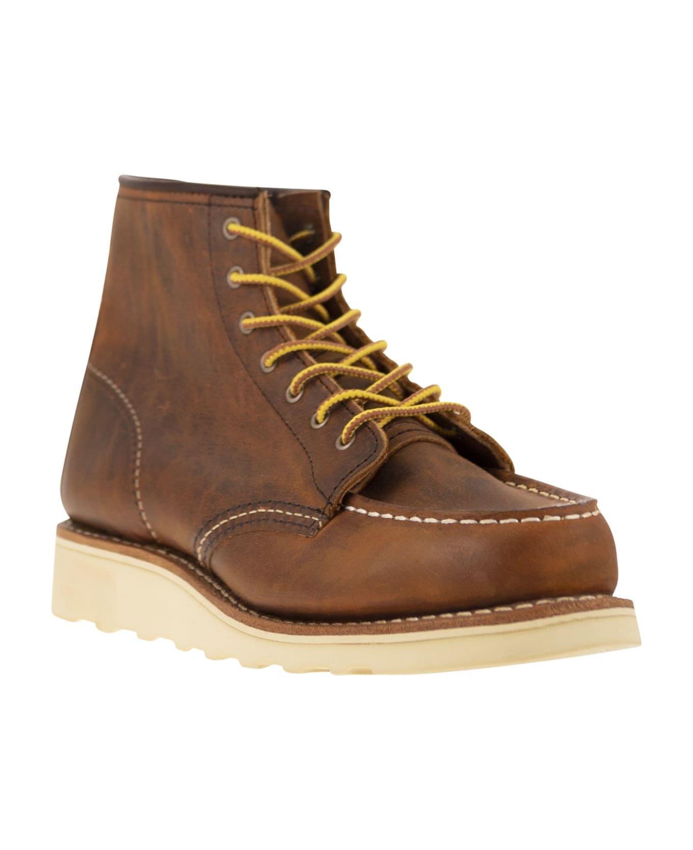 Red Wing Classic Moc - Leather Lace-up Boot - Brown