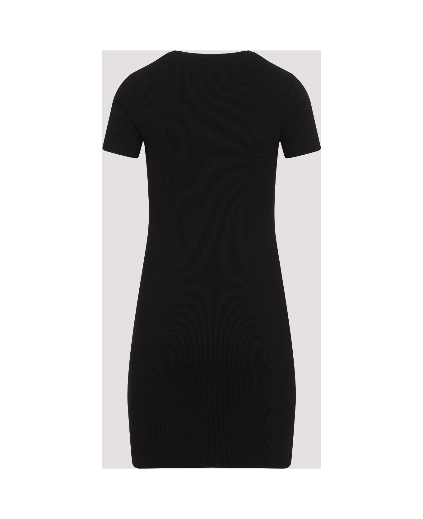 Givenchy 4g Short Sleeves Rib Tank Dress - Black