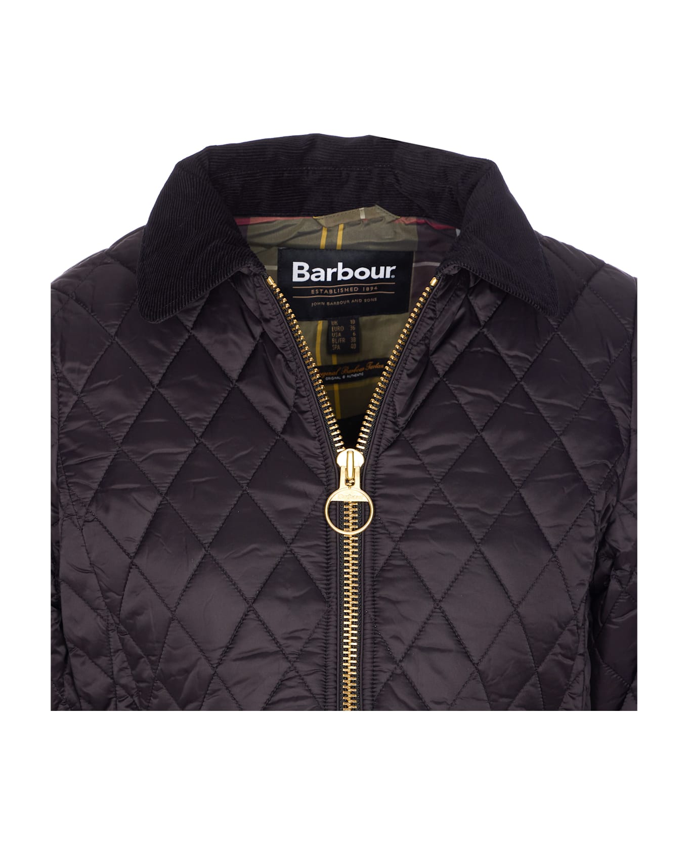Barbour Beadnell Quilted Jacket - Black