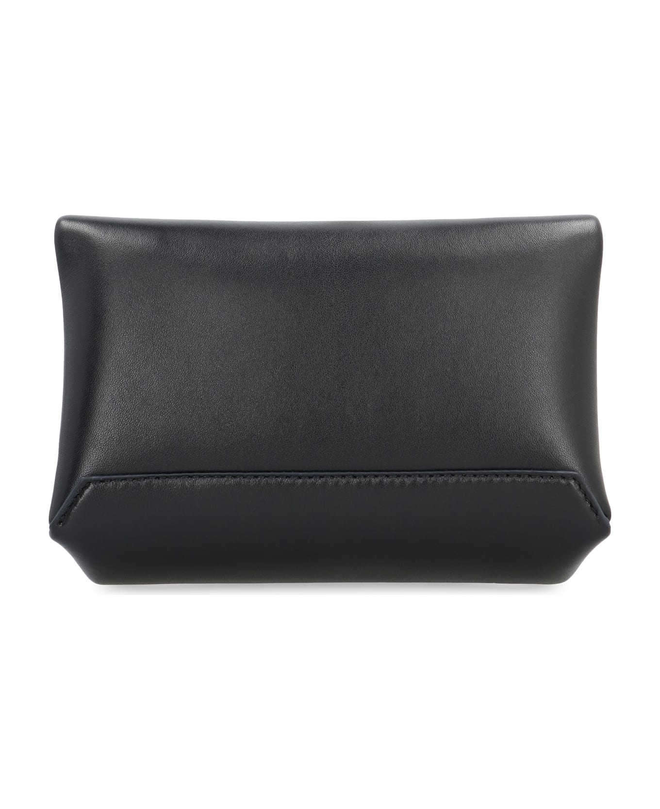 Victoria Beckham Leather Mini Pouch - BLACK