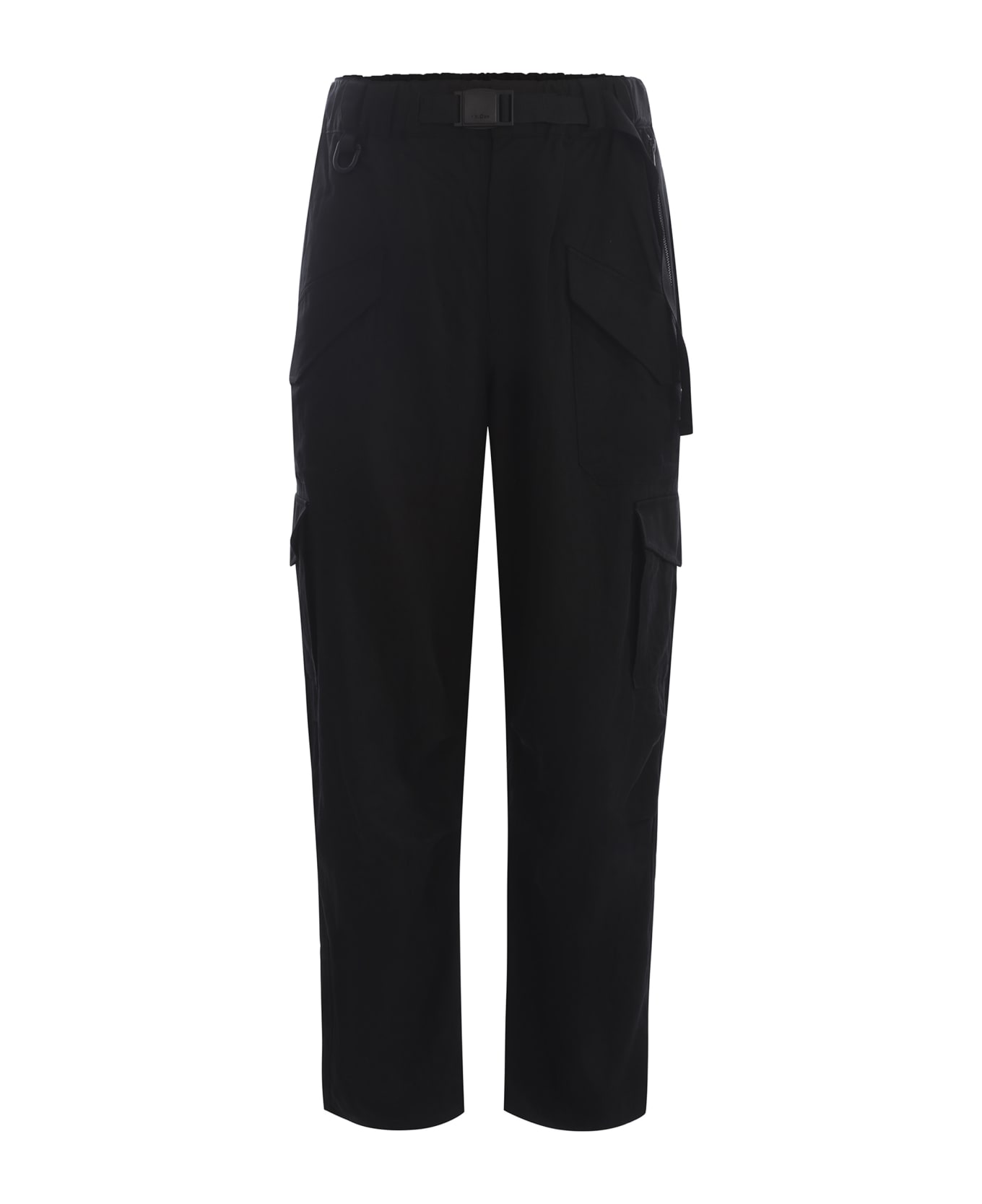 Y-3 Trousers Y-3 "wash" Made Of Nylon - Nero