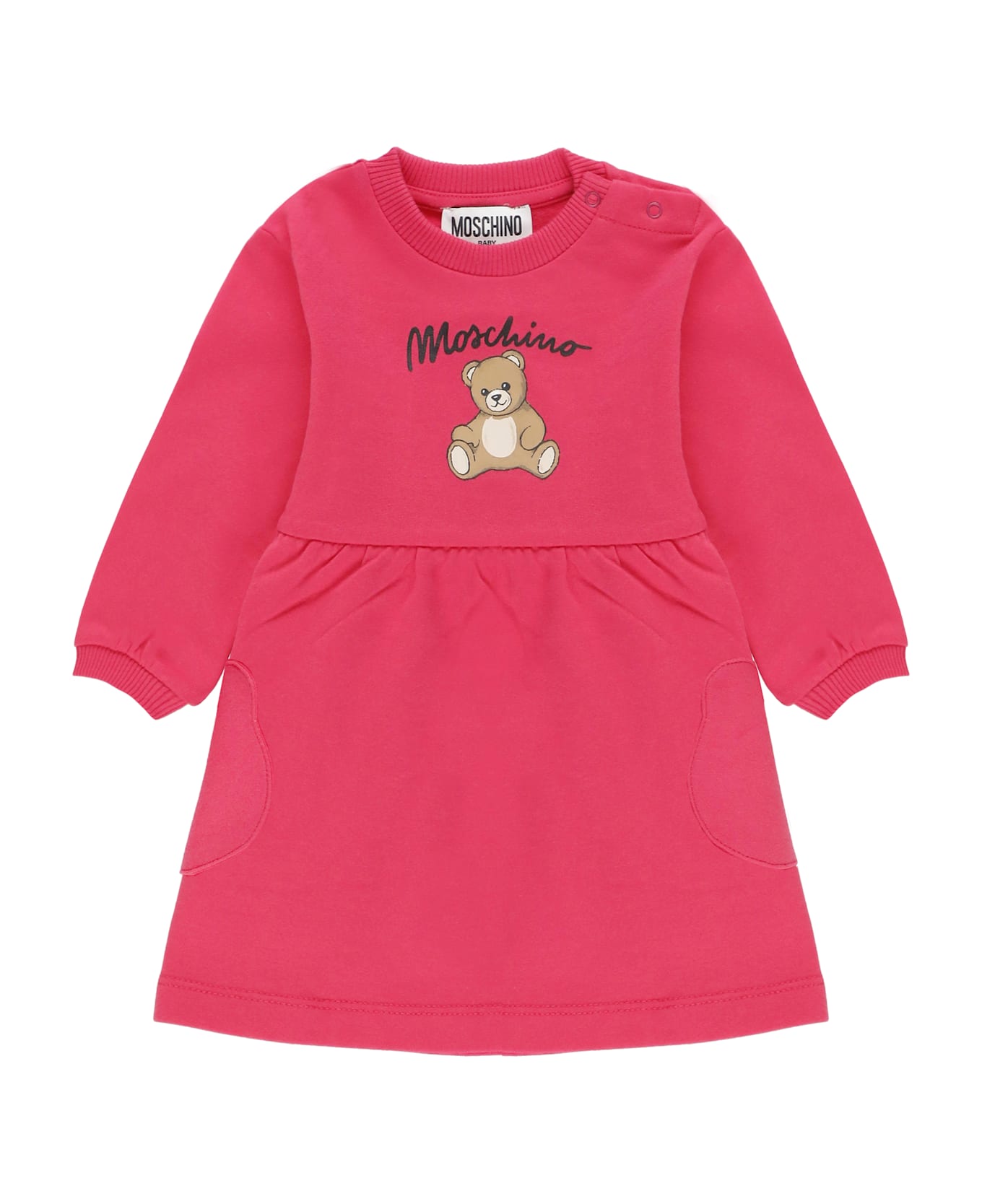 Moschino Teddy Dress - Fuchsia