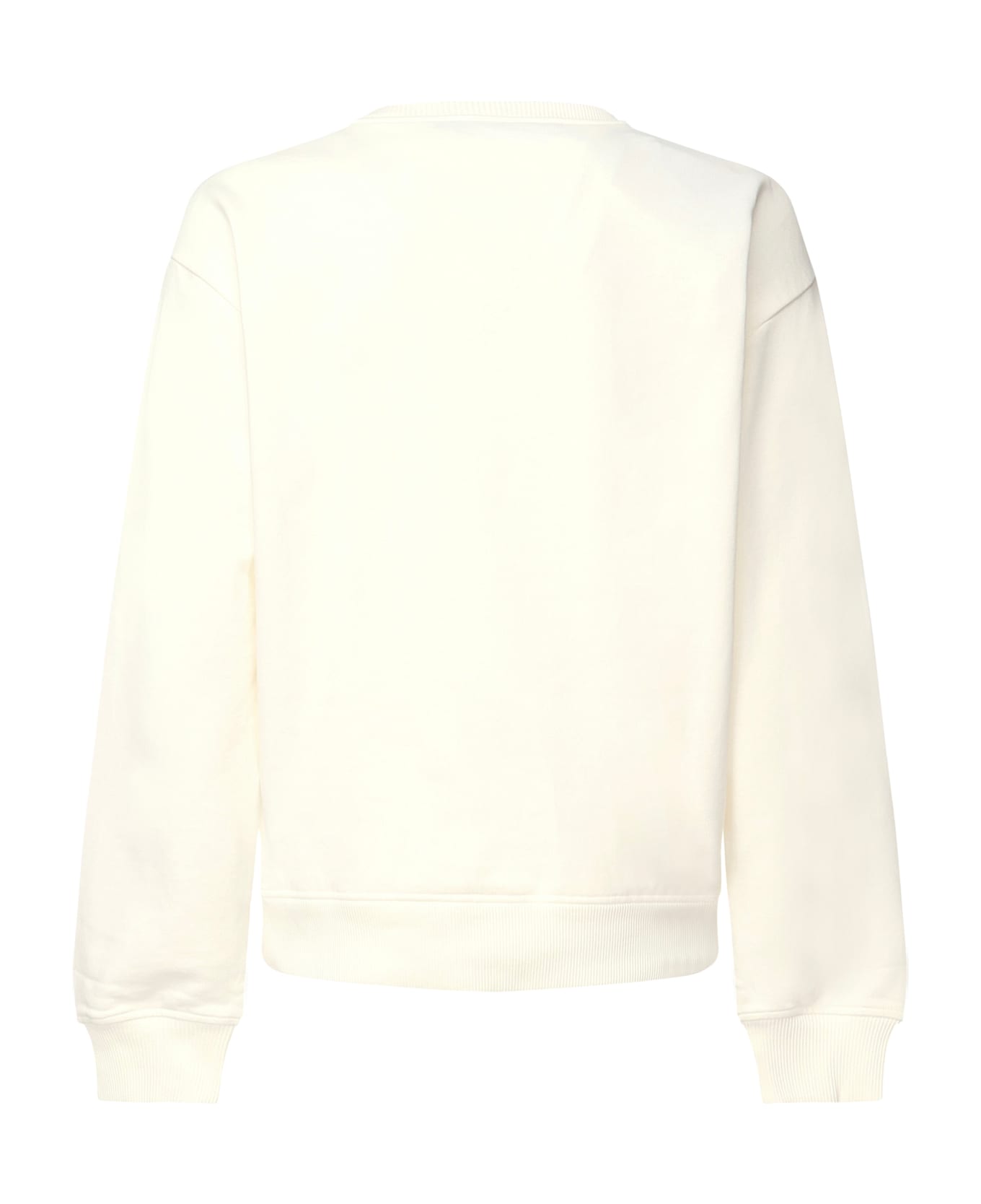 Dolce 
Gabbana White Cotton Sweatshirt - White