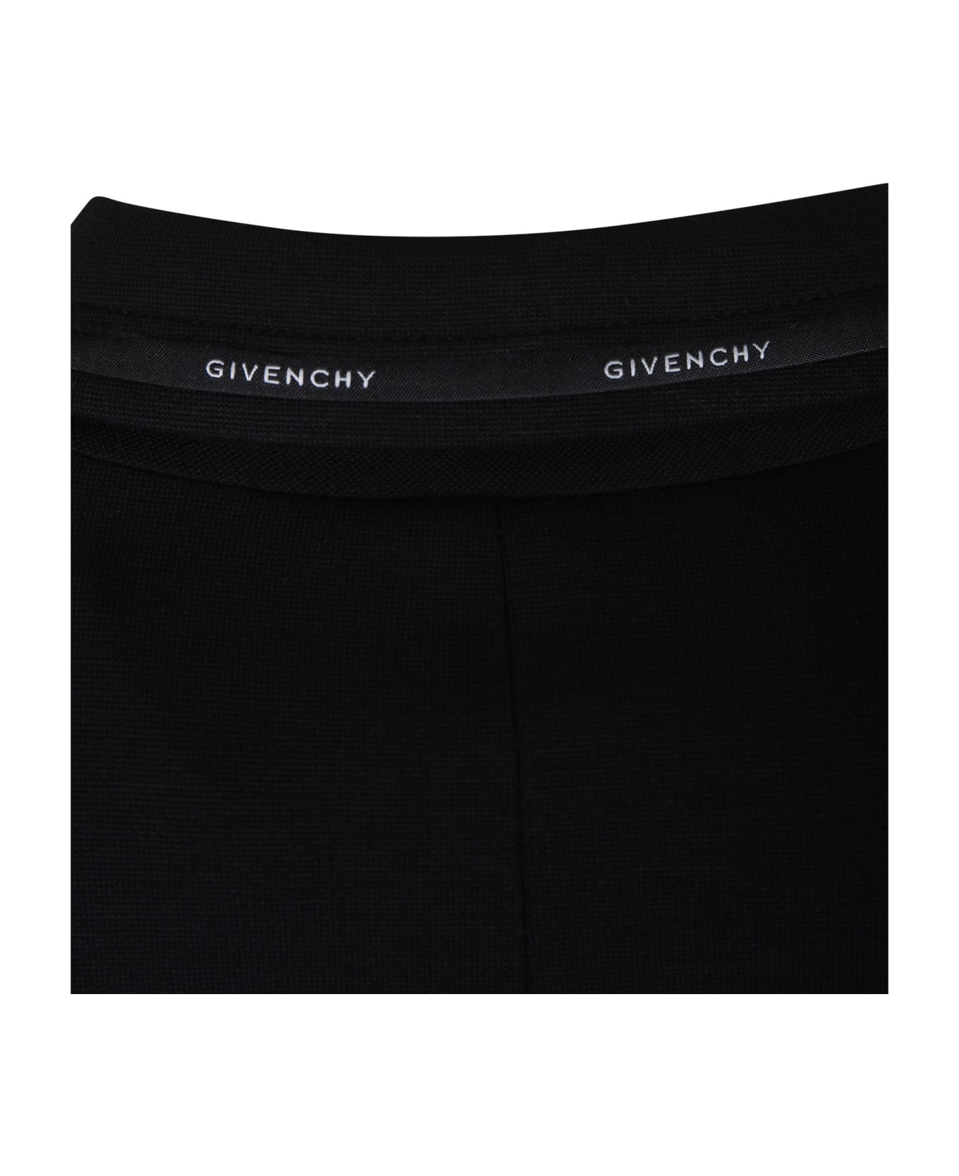 Givenchy Black Jacket For Boy With Logo - Black