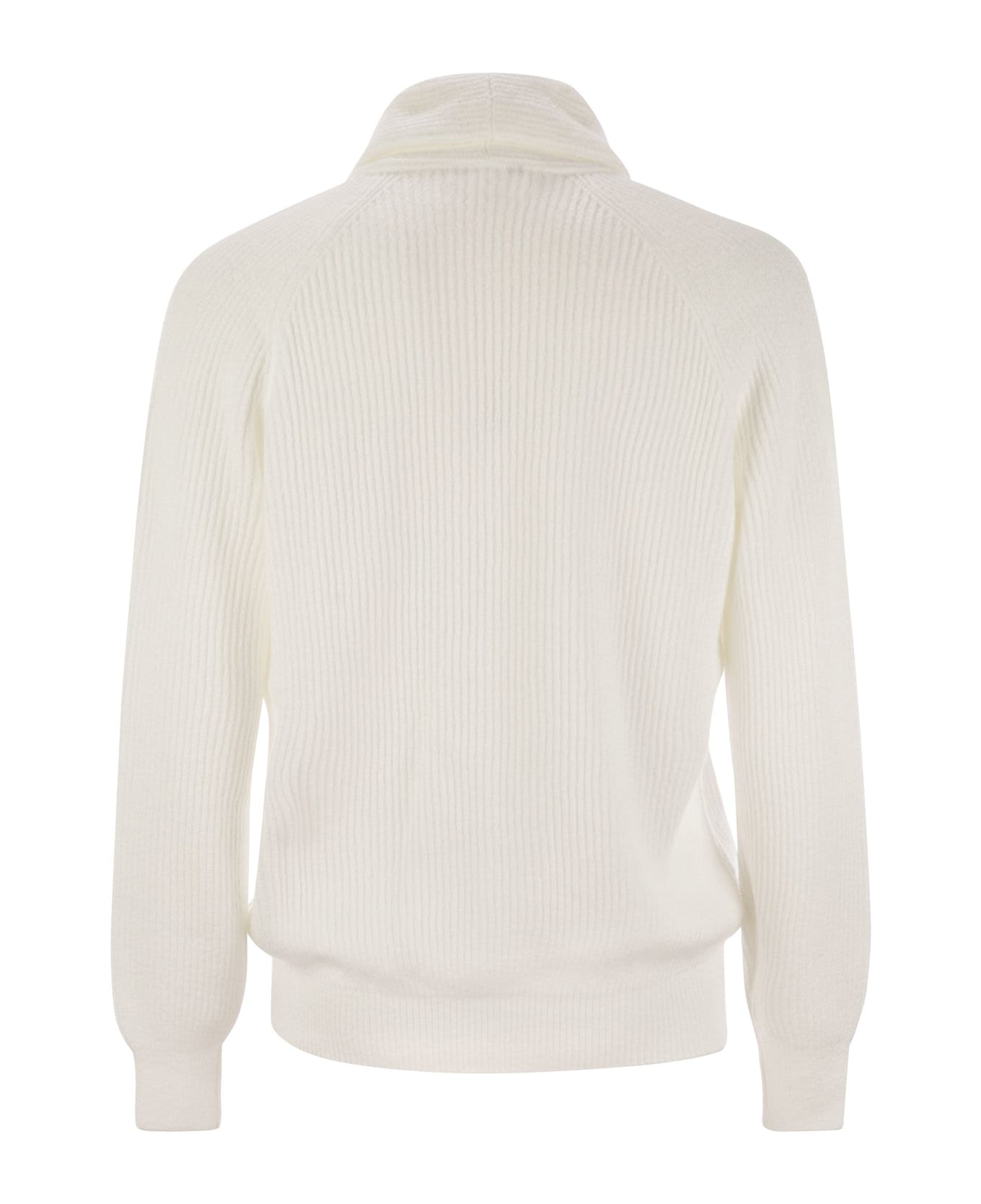 Brunello Cucinelli Shawl Lapel Knitted Cardigan - NEVE