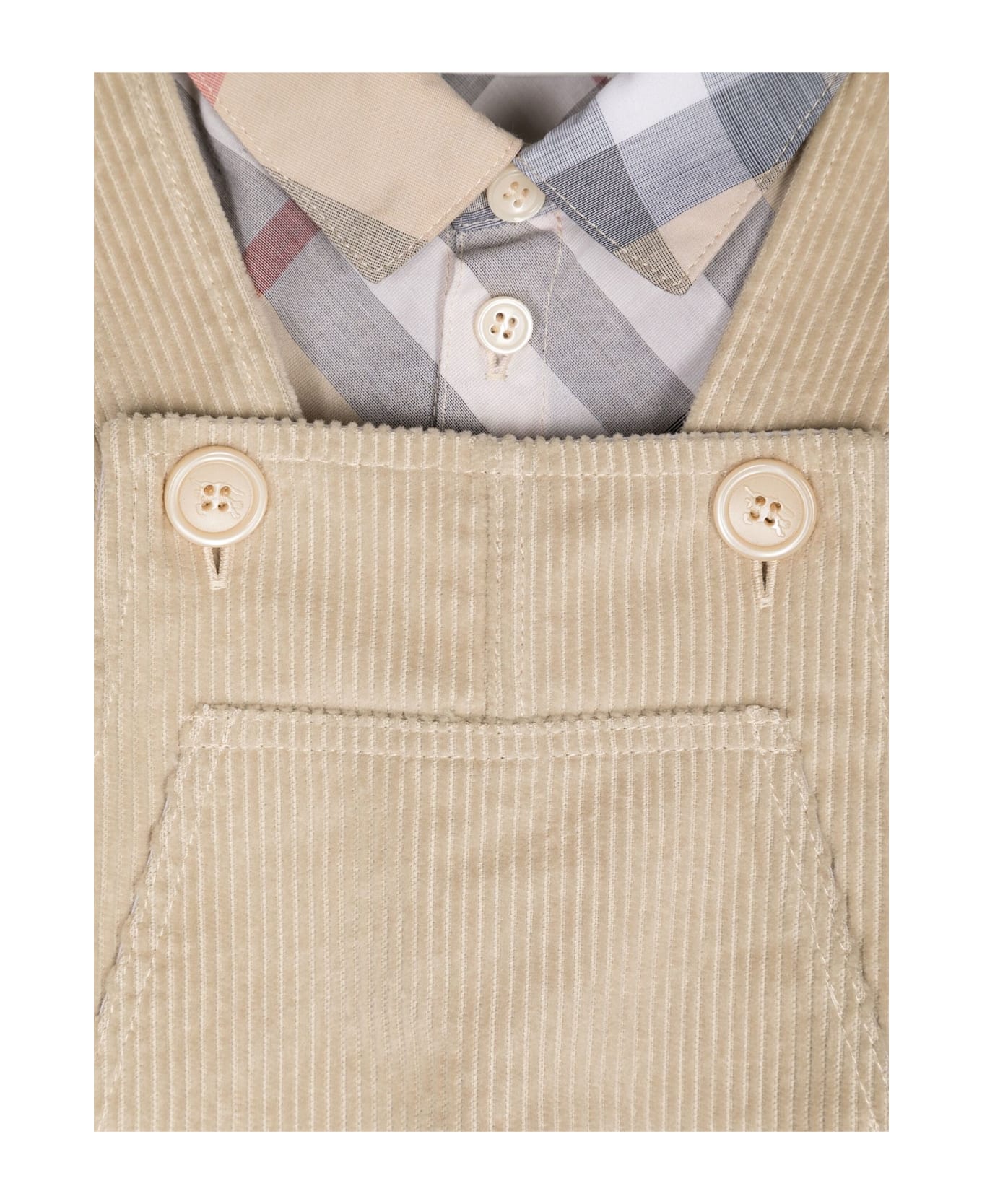 Burberry Kids Kids Beige - Beige ボディスーツ＆セットアップ