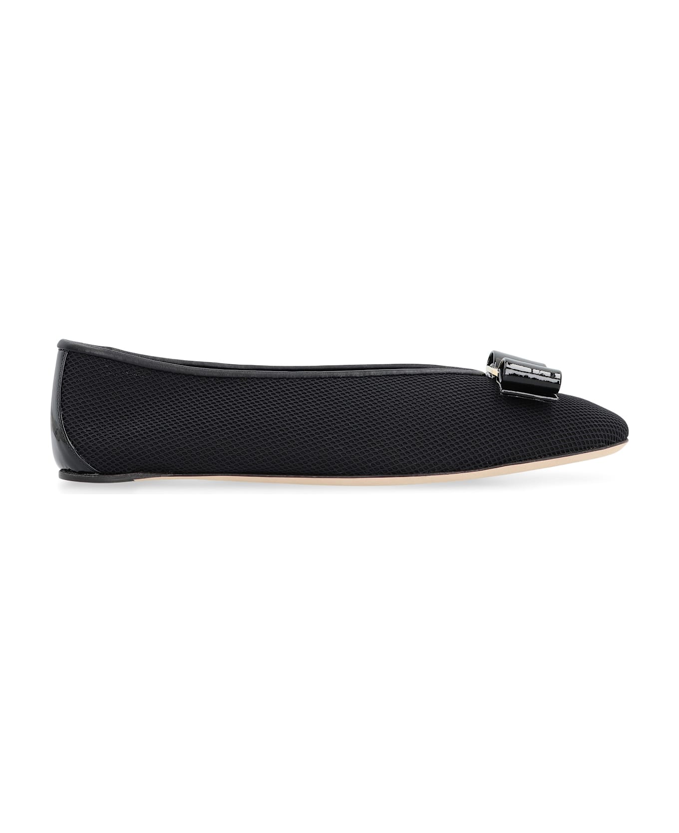 Ferragamo Vara Ballet Flats - black