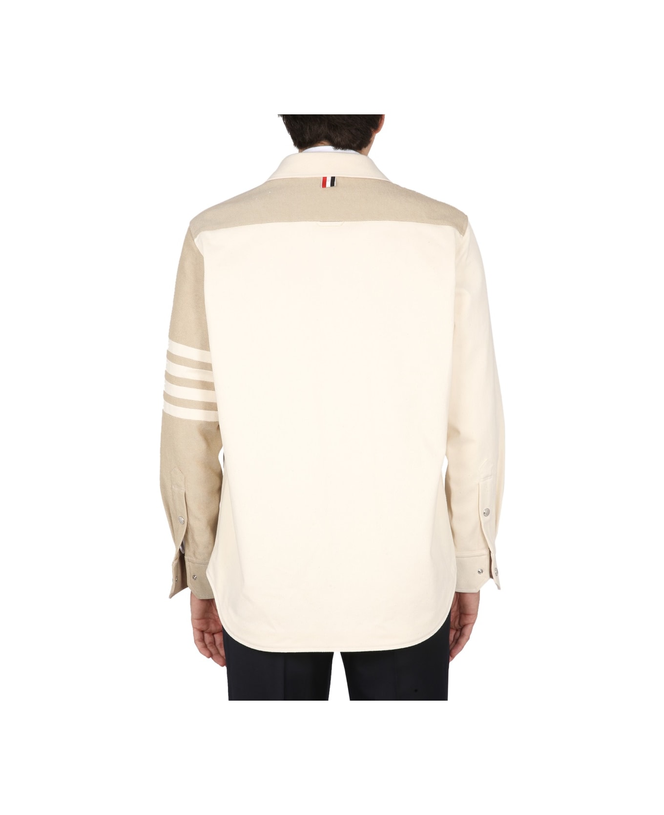 Thom Browne Denim Jacket - BROWN