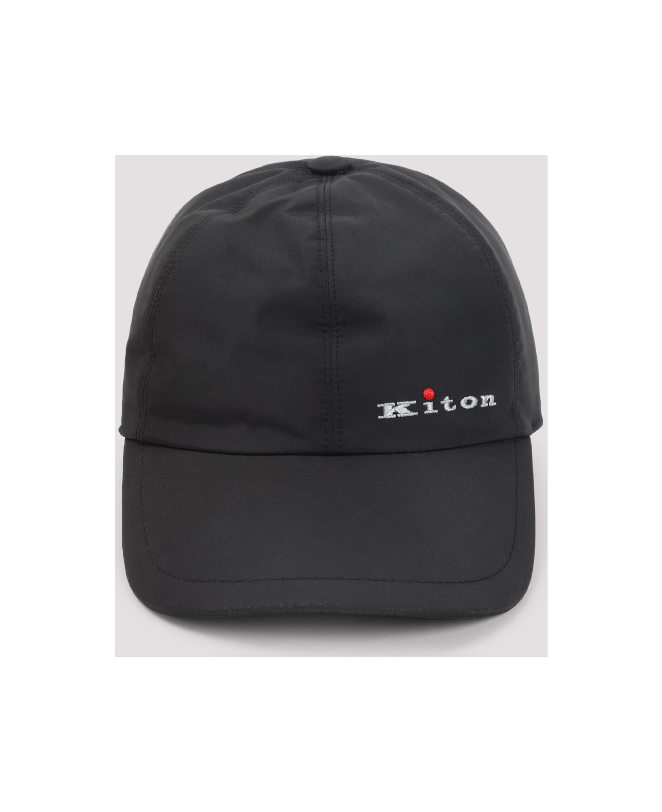 Kiton Polyester Hat - Nero