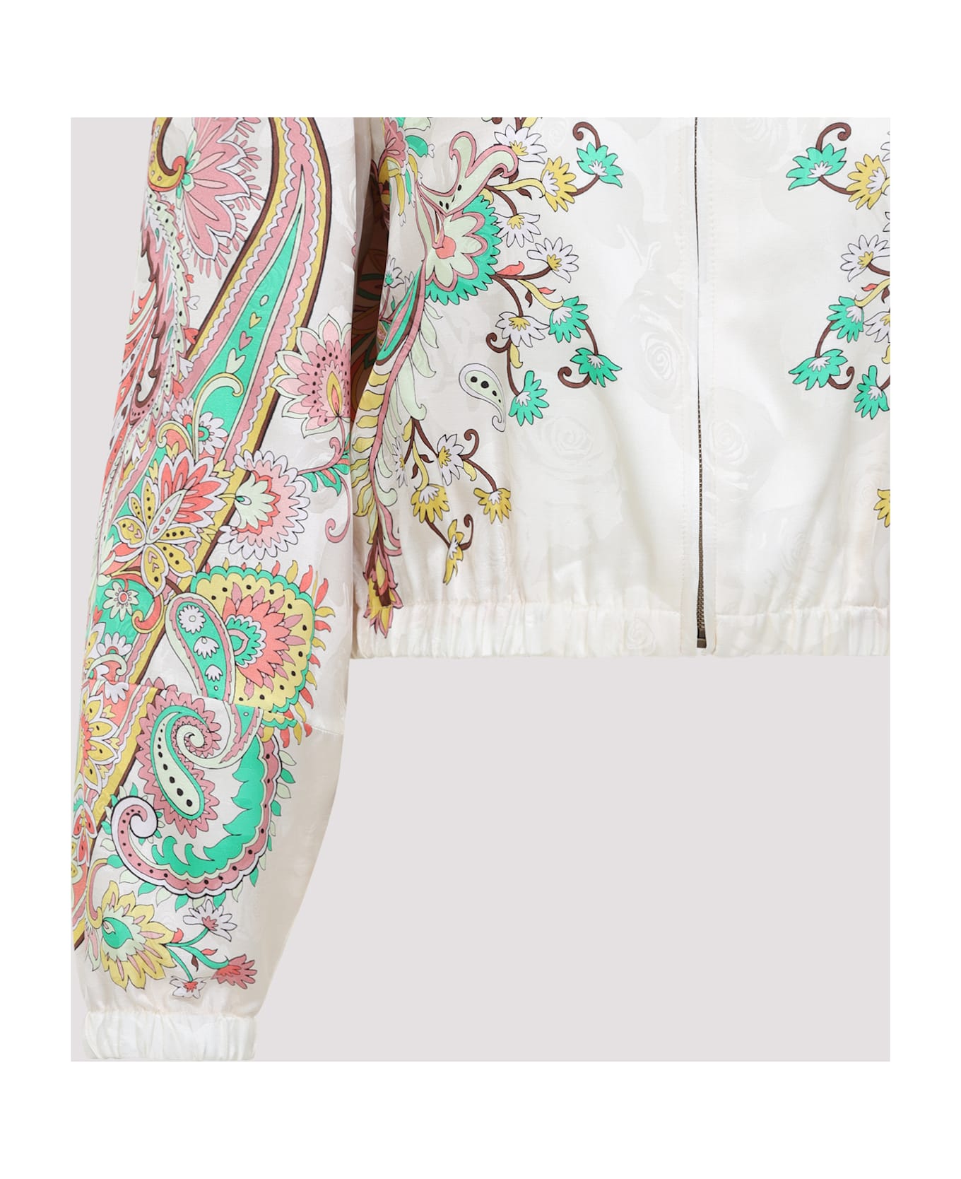 Etro Lucky Charms Bomber Jacket - White