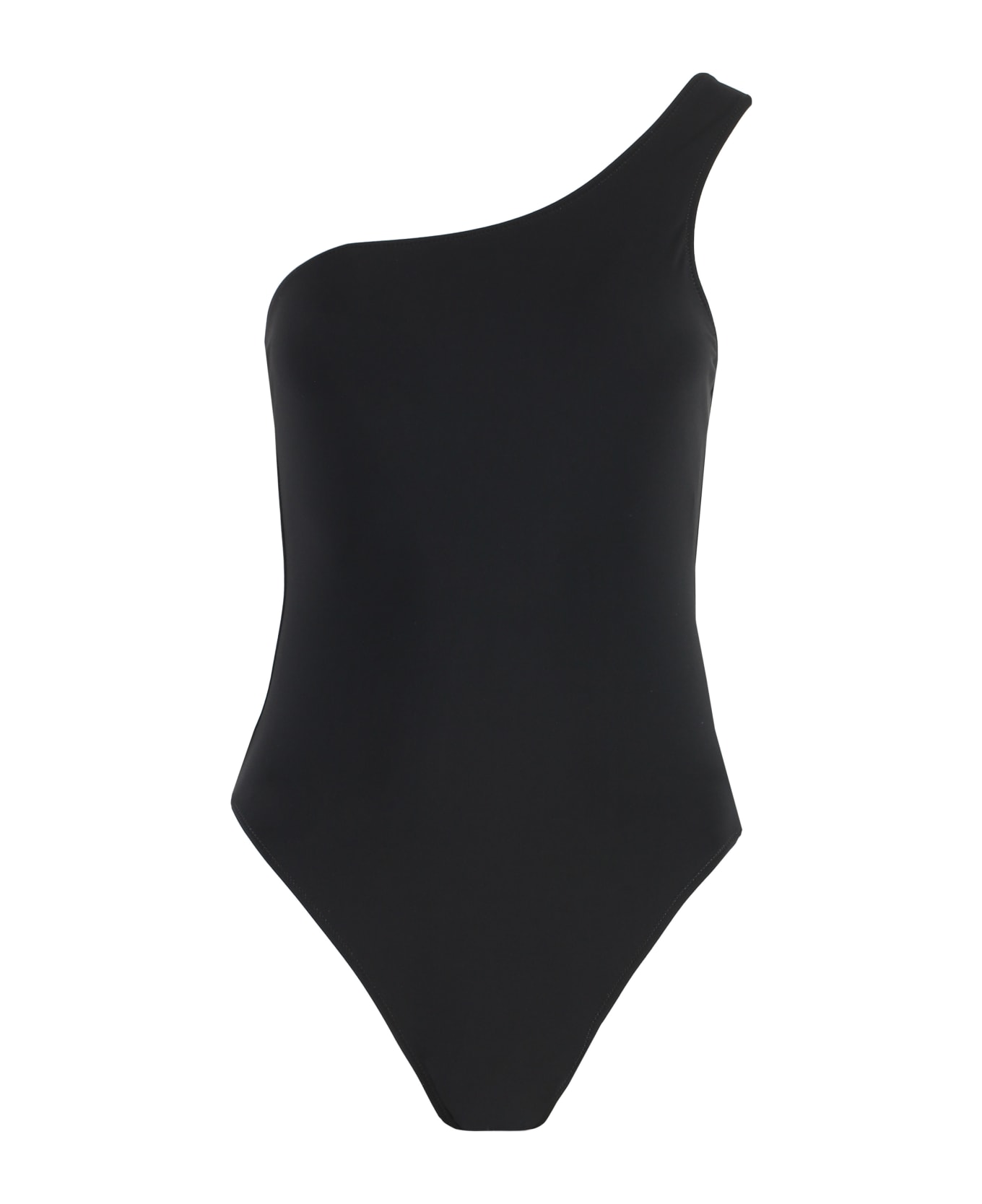 Lido Ventinove One-shoulder Swimsuit - black