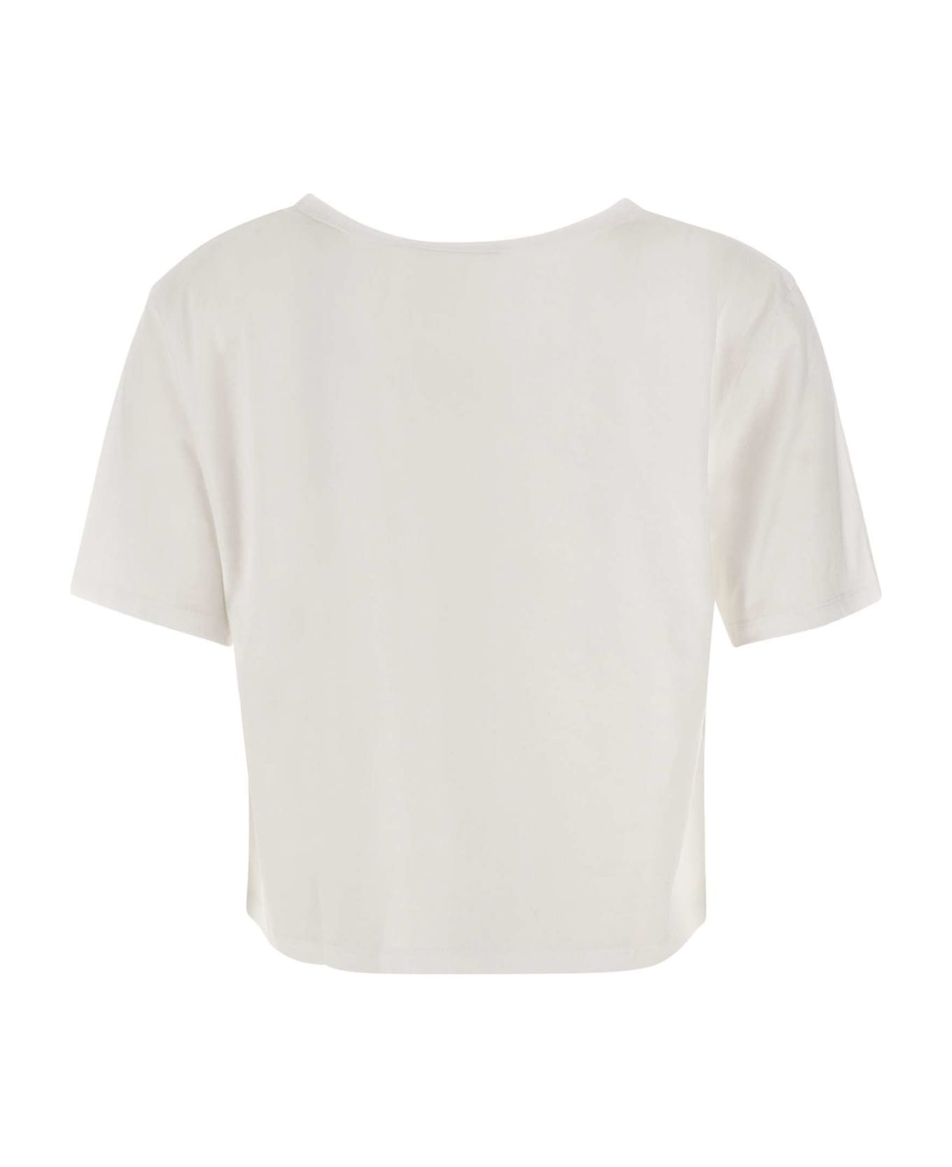 IRO "teji"cotton Sweater - WHITE