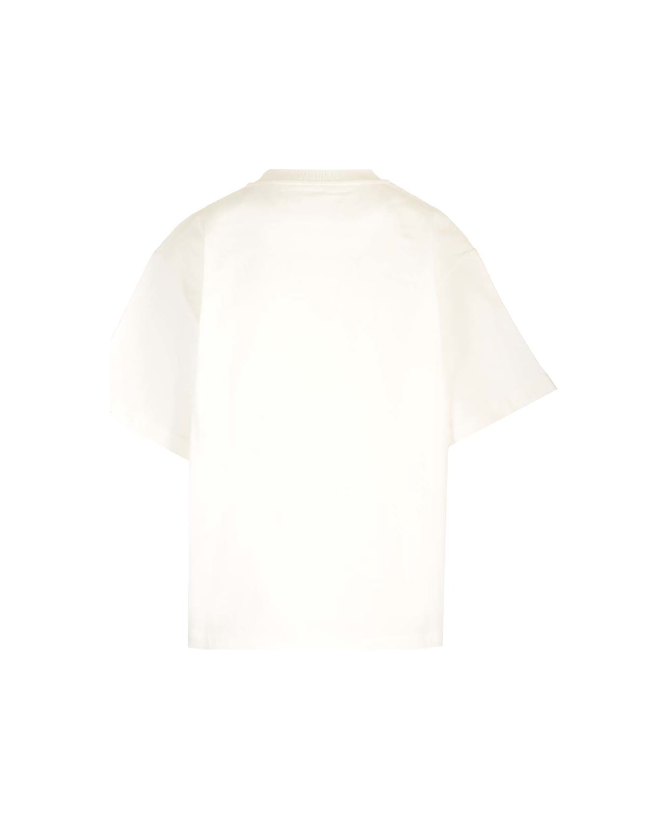 Jil Sander Classic Signature T-shirt - PORCELAIN