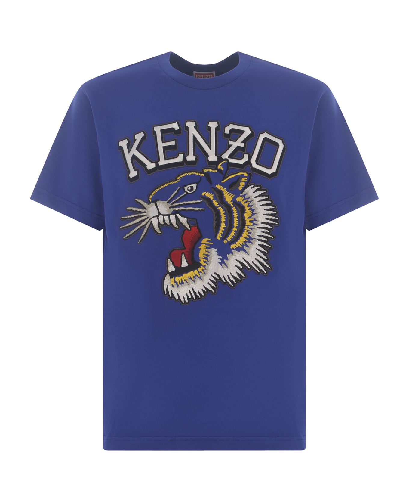 Kenzo Tiger Varsity Classic T-shirt - BLUE シャツ