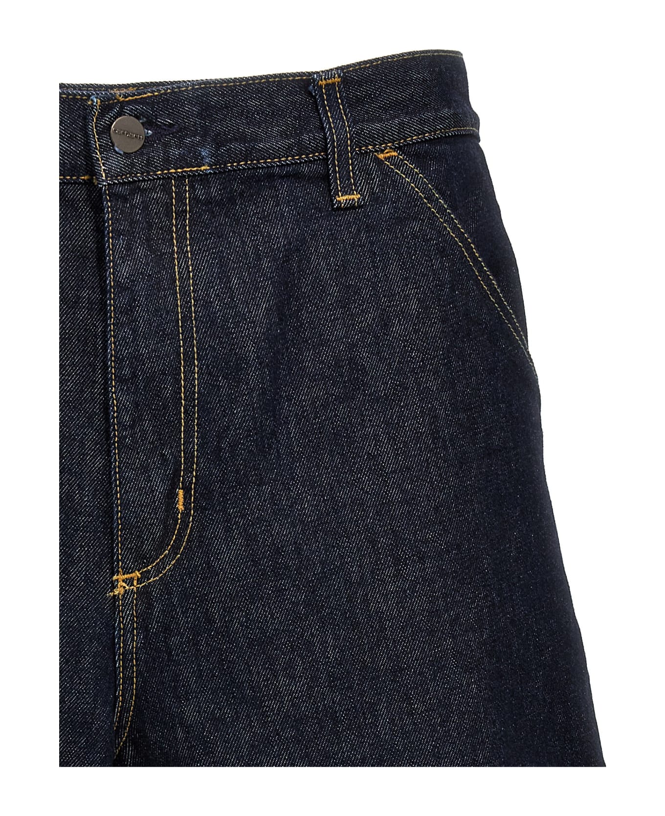Carhartt 'single Knee' Bermuda Shorts - Blue ショートパンツ