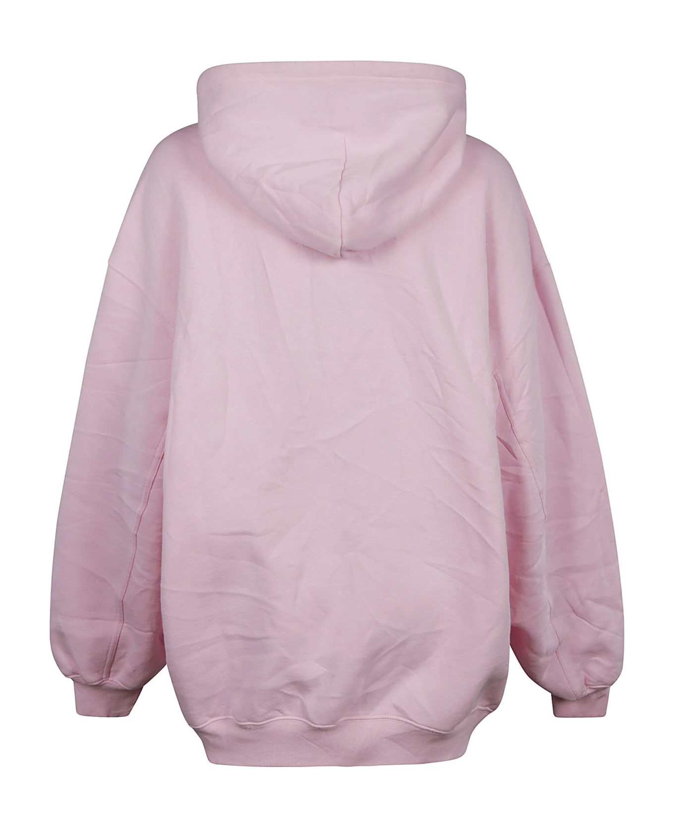 Balenciaga Oversize Printed Hoodie - Rosa