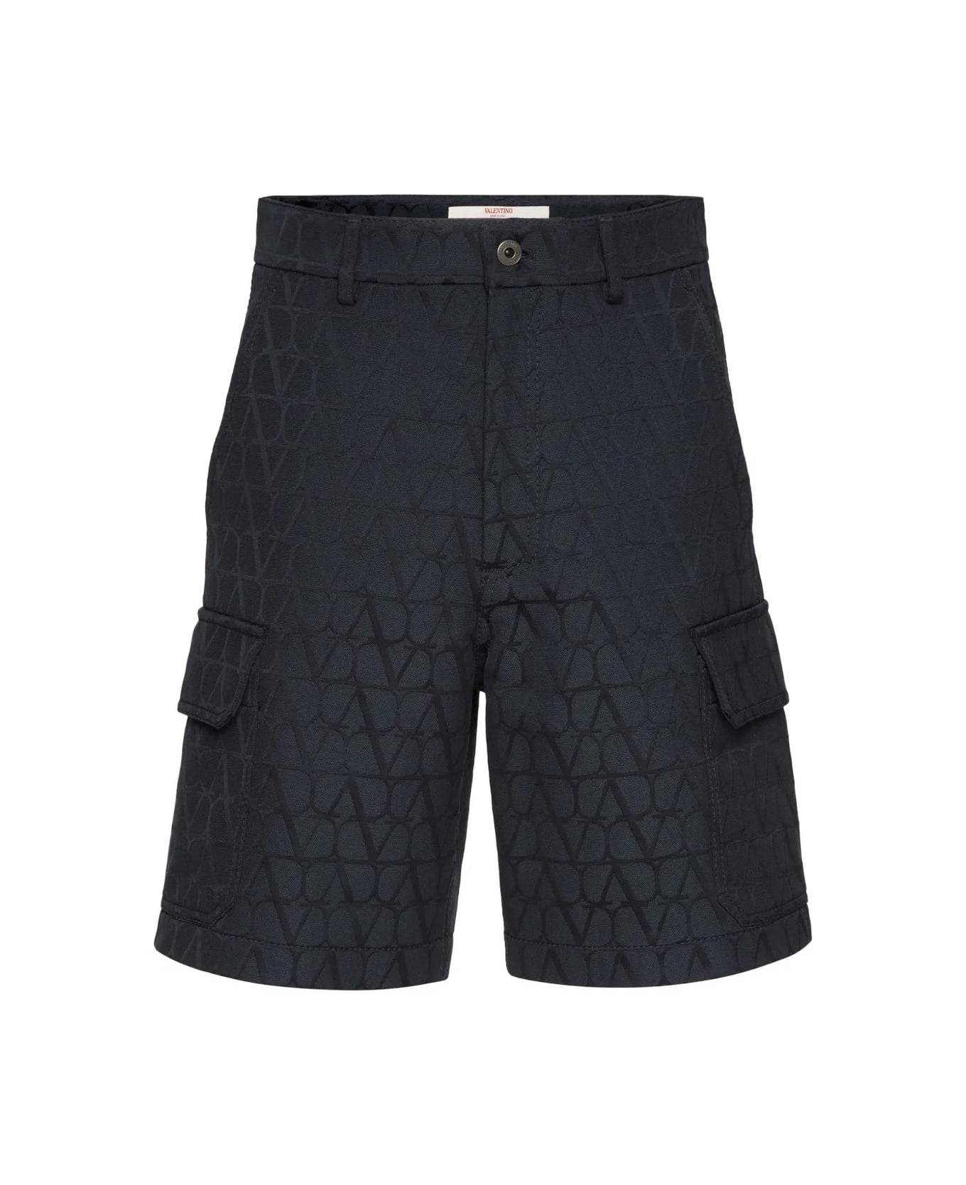 Valentino Garavani Toile Iconographe Shorts - Blue