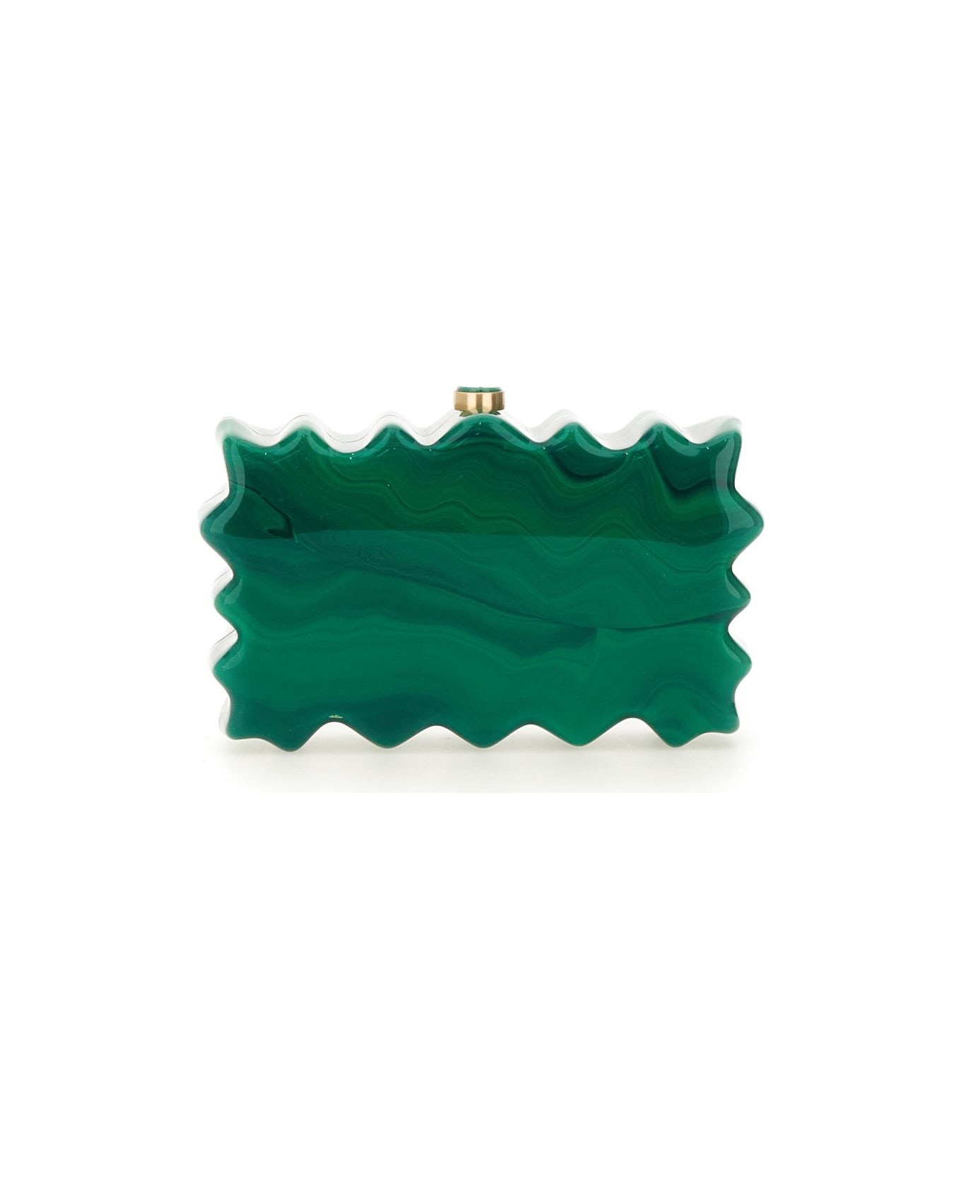 Cult Gaia Clutch Bag "paloma" - GREEN クラッチバッグ