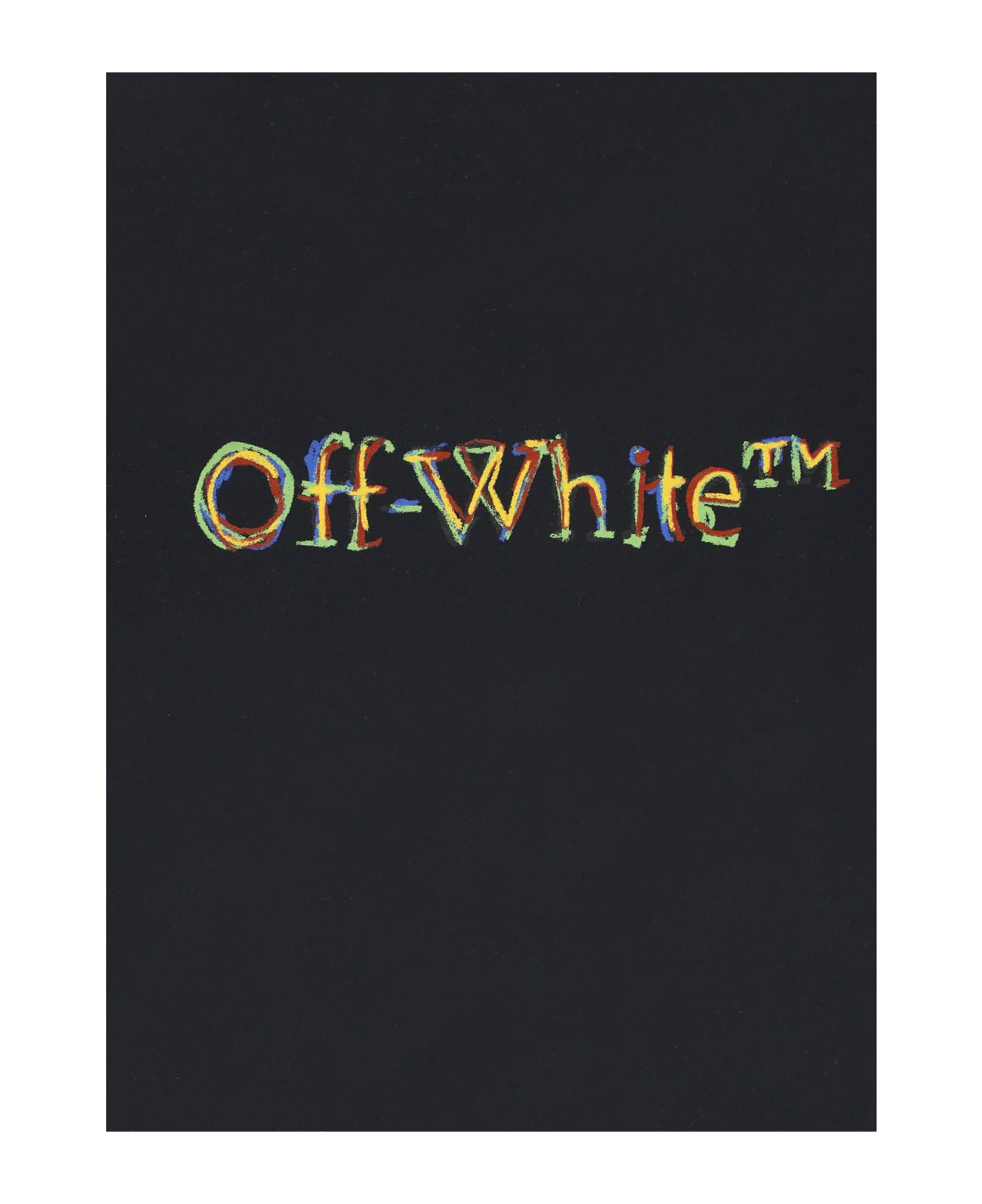 Off-White Logo Sketch T-shirt - Black