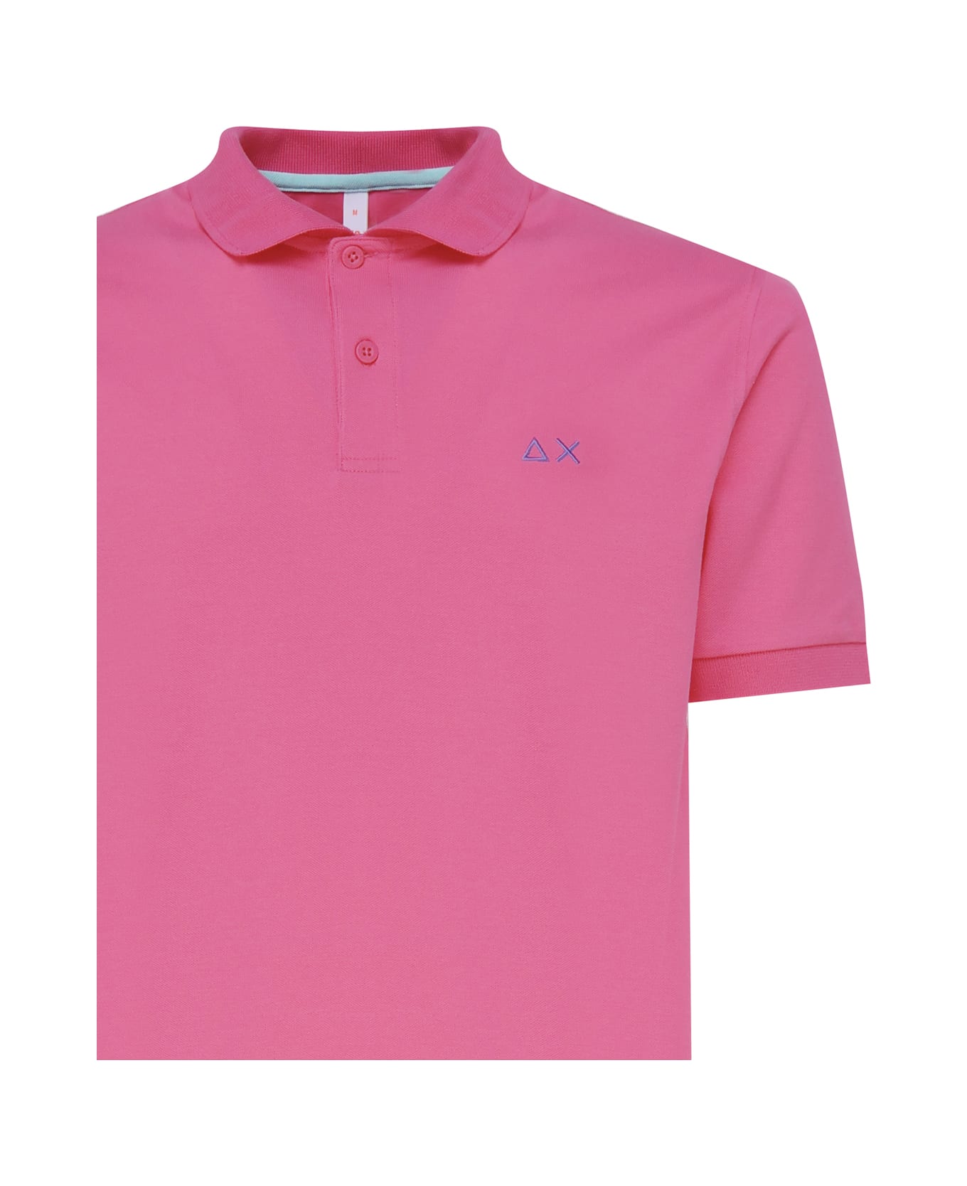 Sun 68 Polo T-shirt In Cotton - Pink