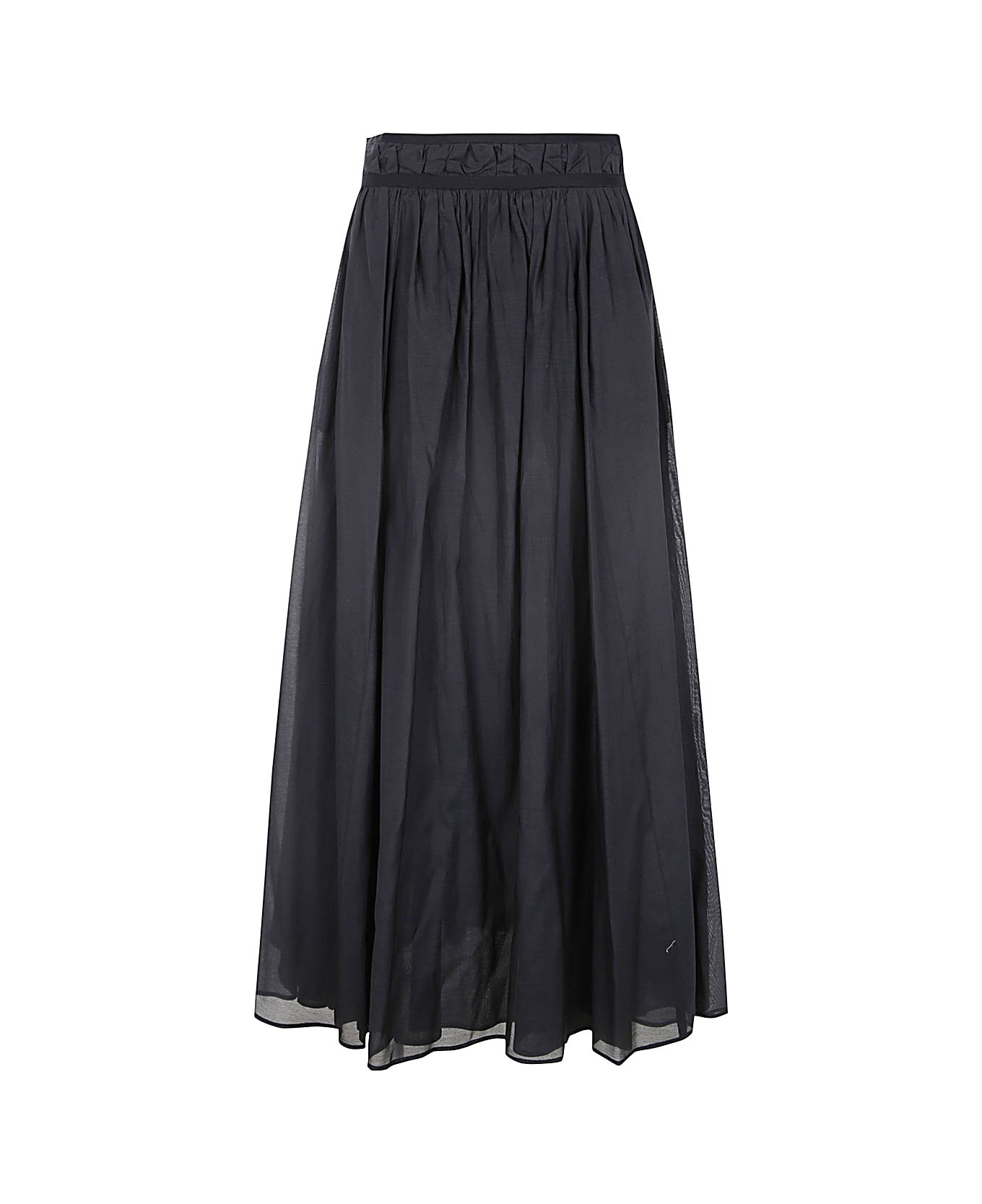 Seventy Long Skirt - Black