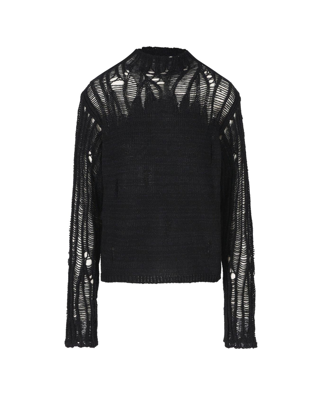 Chloé Mock-neck Sweater - Black ニットウェア